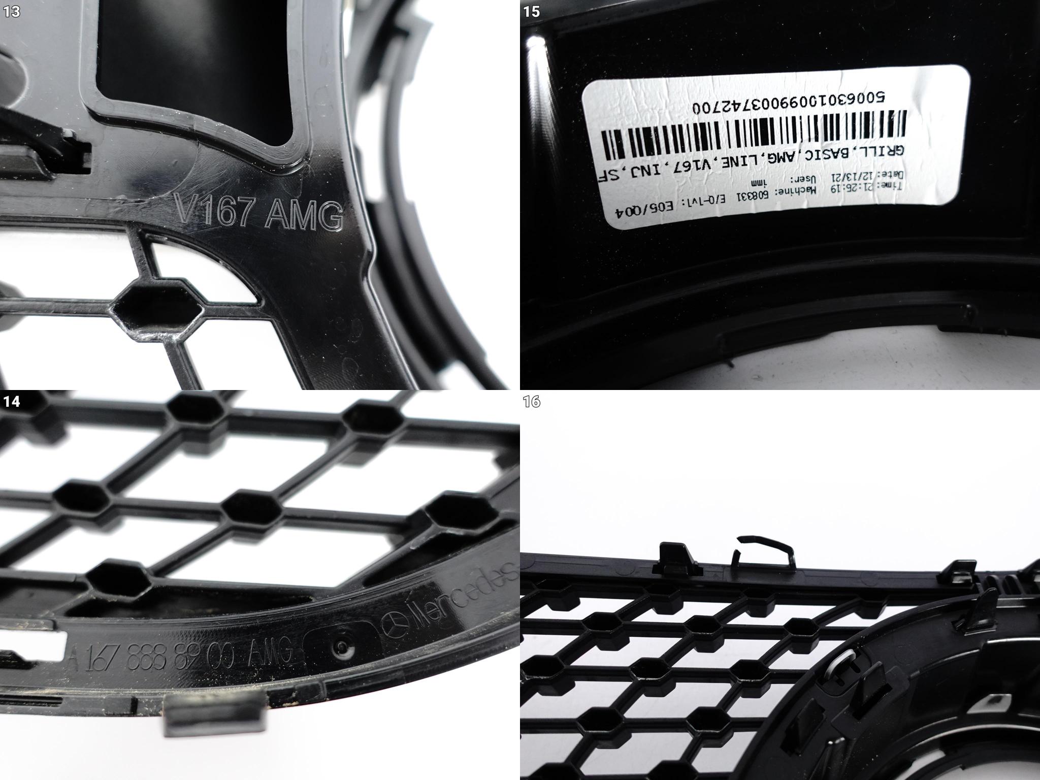 MERCEDES GLE W167 AMG 19- GRILL ATRAPA KRATKA MERCEDES GLE W167 AMG 19- GRILL ATRAPA KRATKA - obrazek 11