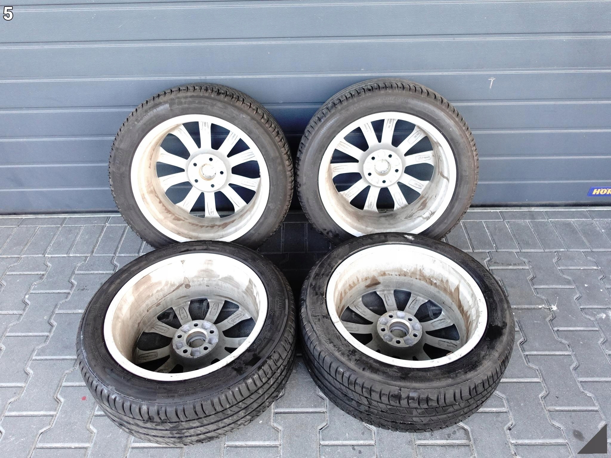 AUDI A6 S6 4G0 C7 8JX18 ET39 MICHELIN 245/45 KOMPLET FELGI+OPONY 7MM LATO AUDI A6 S6 4G0 C7 8JX18 ET39 MICHELIN 245/45 KOMPLET FELGI+OPONY 7MM LATO - obrazek 6