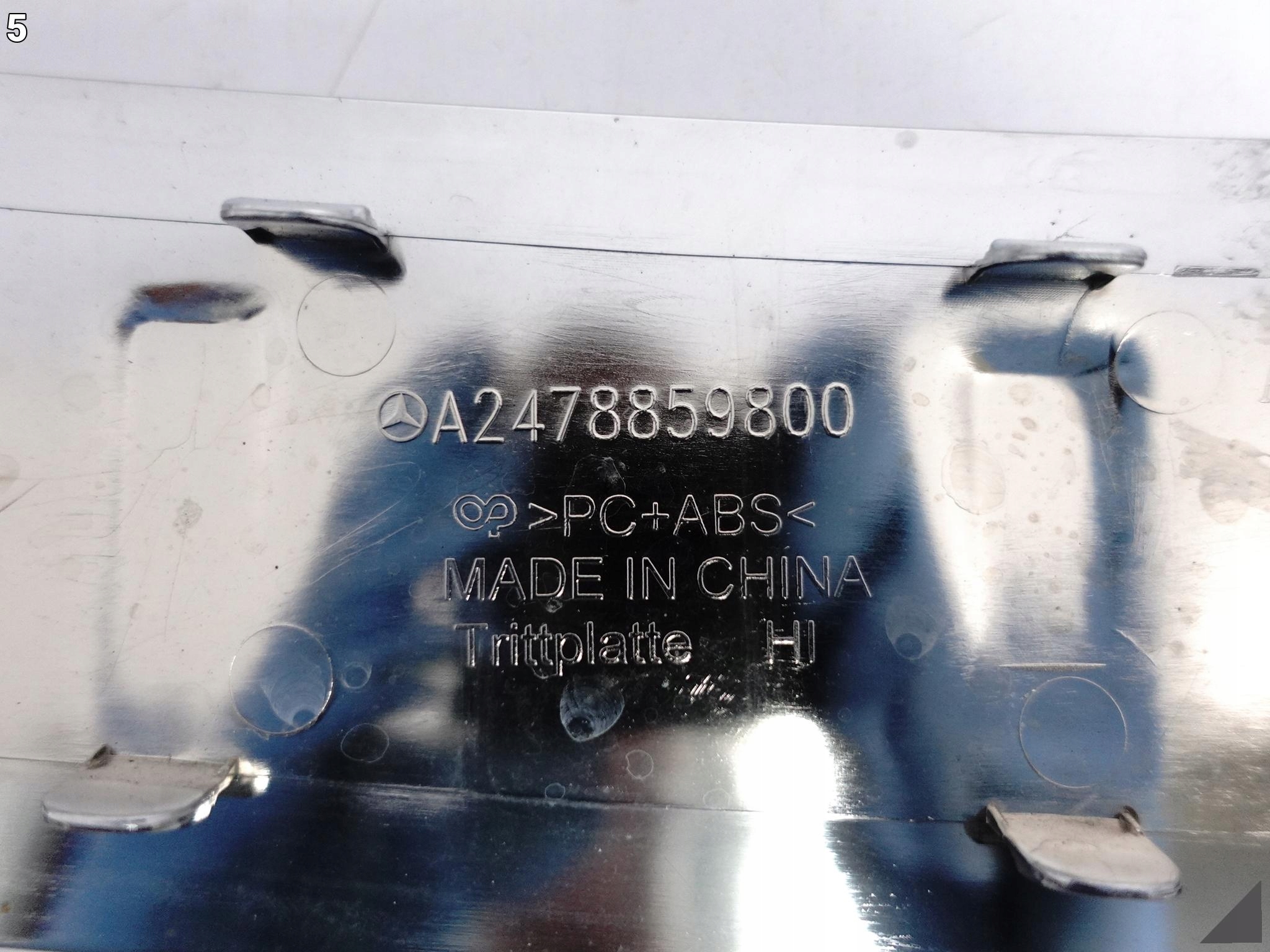MERCEDES GLB X247 19- ZDERZAK CHROM LISTWA TYŁ A2478859800 MERCEDES GLB X247 19- ZDERZAK CHROM LISTWA TYŁ A2478859800 - obrazek 6