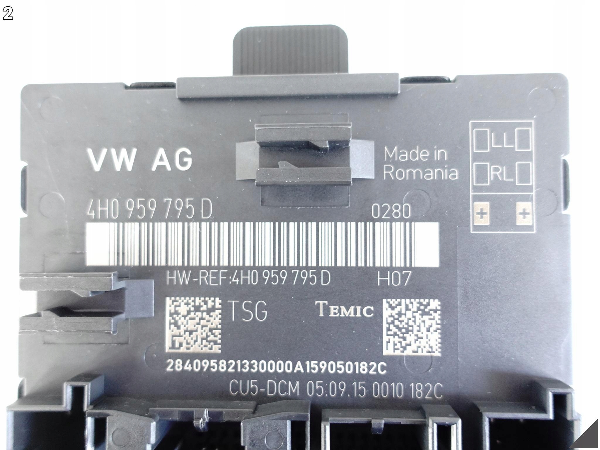 AUDI A8 S8 4H0 D4 13-17 LIFT MODUŁ DRZWI TYŁ 4H0959795D R = L AUDI A8 S8 4H0 D4 13-17 LIFT MODUŁ DRZWI TYŁ 4H0959795D R = L - obrazek 3