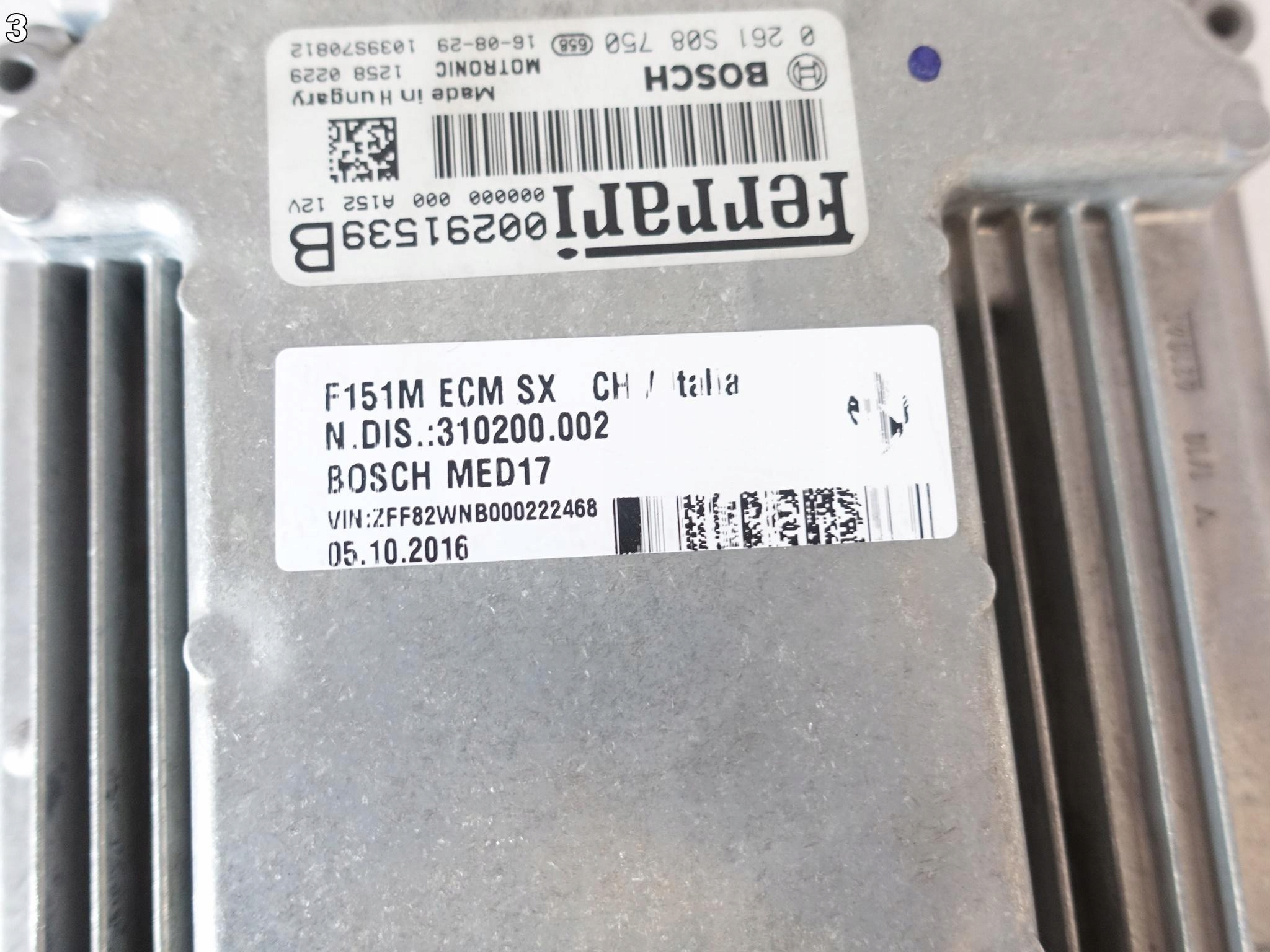 FERRARI 488 GTB CALIFORNIA GTC4LUSSO MODUŁ KOMPUTER SILNIKA JEDNOSTKA ECU FERRARI 488 GTB CALIFORNIA GTC4LUSSO MODUŁ KOMPUTER SILNIKA JEDNOSTKA ECU - obrazek 4