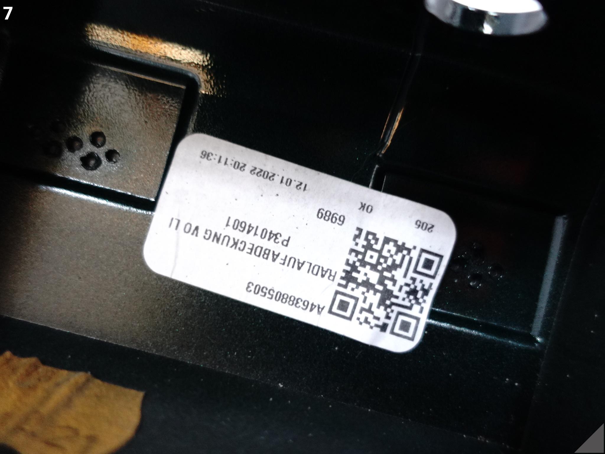 MERCEDES G-KLASA G63 W463 AMG 18- LISTWA NAKŁADKA NA BŁOTNIK PRAWA TYŁ MERCEDES G-KLASA G63 W463 AMG 18- LISTWA NAKŁADKA NA BŁOTNIK PRAWA TYŁ - obrazek 8