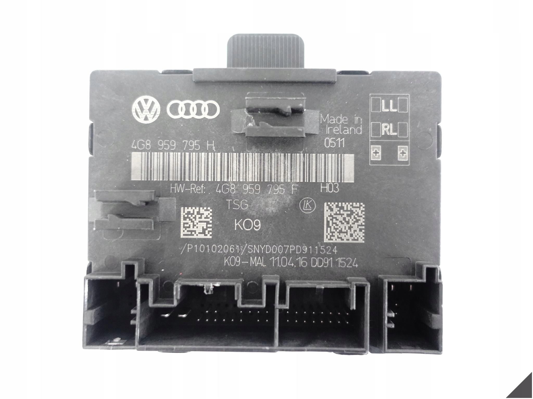 AUDI RS7 S7 A7 4G8 RS6 S6 A6 4G0 14-18 LIFT MODUŁ STEROWNIK DRZWI TYŁ L = P AUDI RS7 S7 A7 4G8 RS6 S6 A6 4G0 14-18 LIFT MODUŁ STEROWNIK DRZWI TYŁ L = P