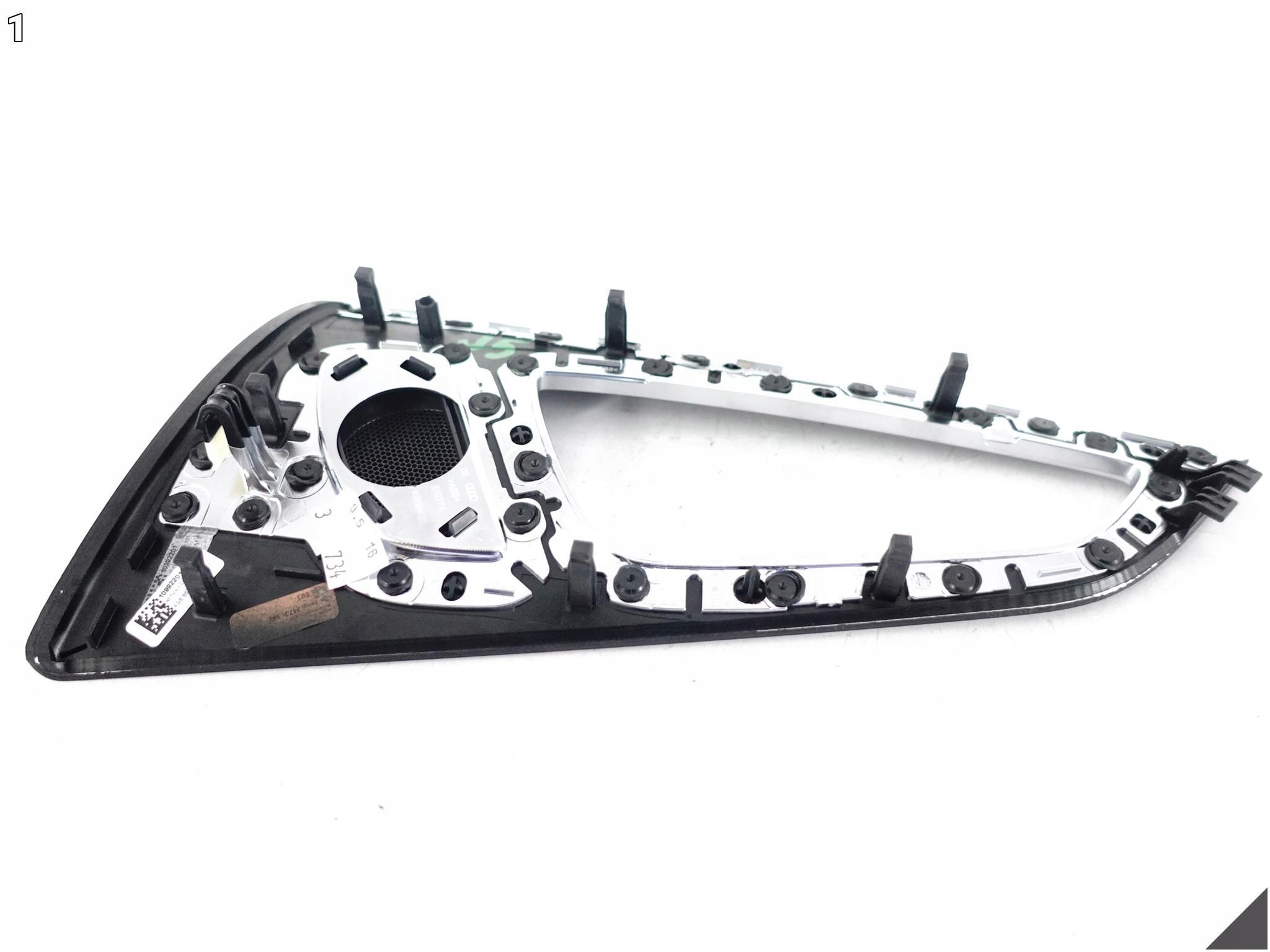 AUDI RS7 S7 A7 4G8 C7 10-18 OSŁONA DEKOR DRZWI LEWA TYŁ CARBON CHROM 6T3 AUDI RS7 S7 A7 4G8 C7 10-18 OSŁONA DEKOR DRZWI LEWA TYŁ CARBON CHROM 6T3 - obrazek 2