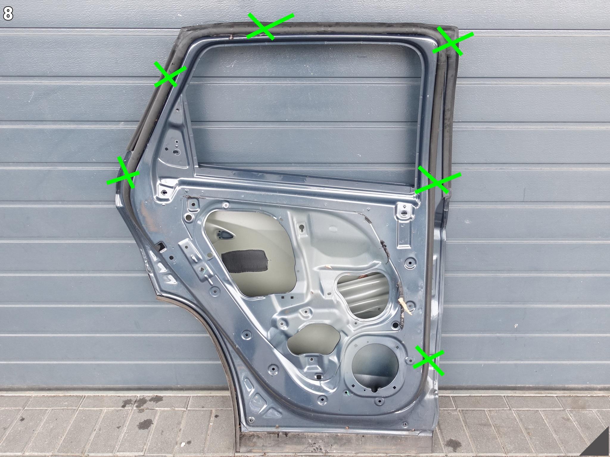 HYUNDAI TUCSON IV (4 GENERACJA) NX4E 20- DRZWI DOOR LEWE TYŁ + LISTWA HYUNDAI TUCSON IV (4 GENERACJA) NX4E 20- DRZWI DOOR LEWE TYŁ + LISTWA - obrazek 9
