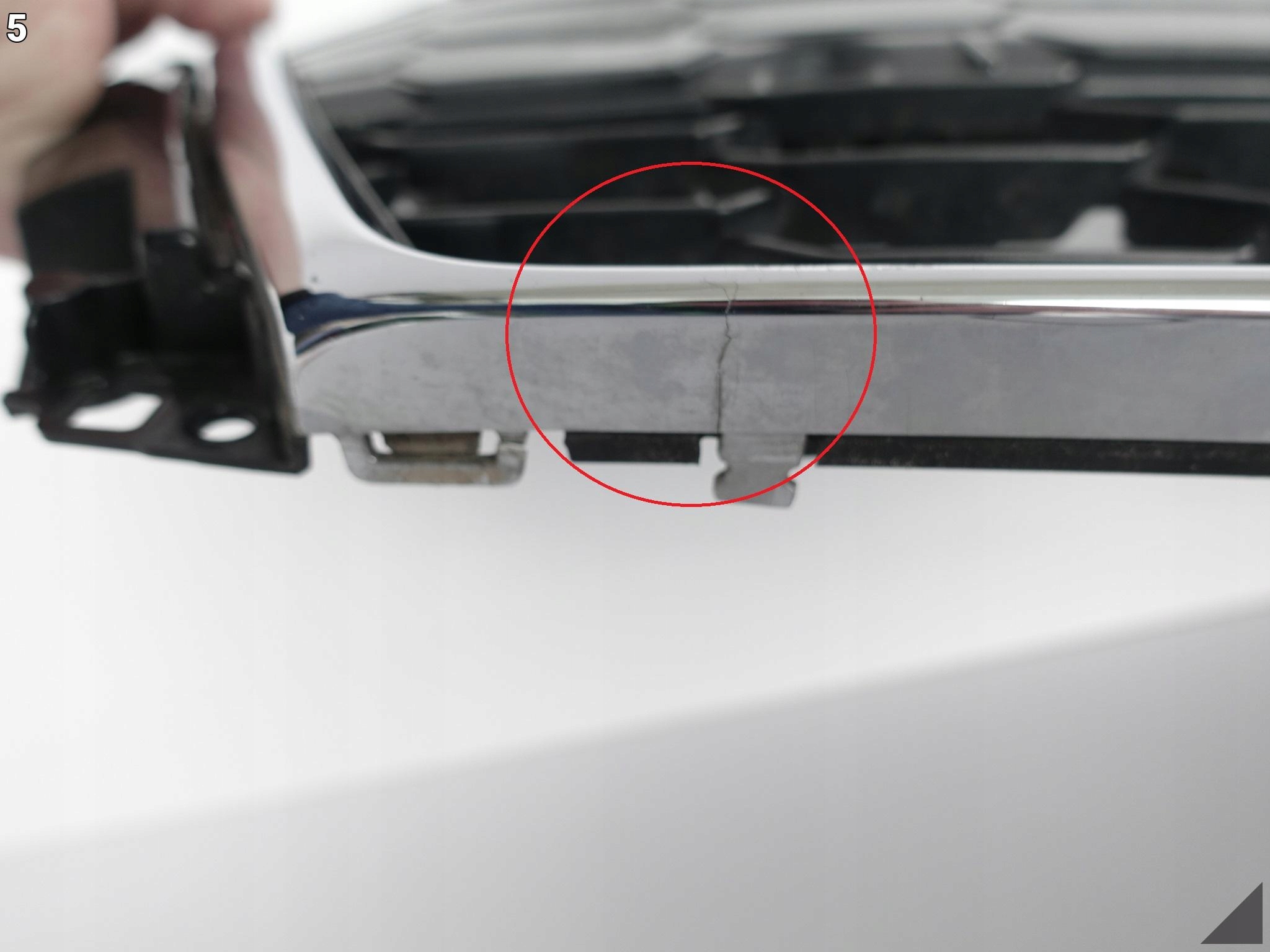 AUDI A3 8Y0 S-LINE 20- GRILL ATRAPA PDC/ACC AUDI A3 8Y0 S-LINE 20- GRILL ATRAPA PDC/ACC - obrazek 6