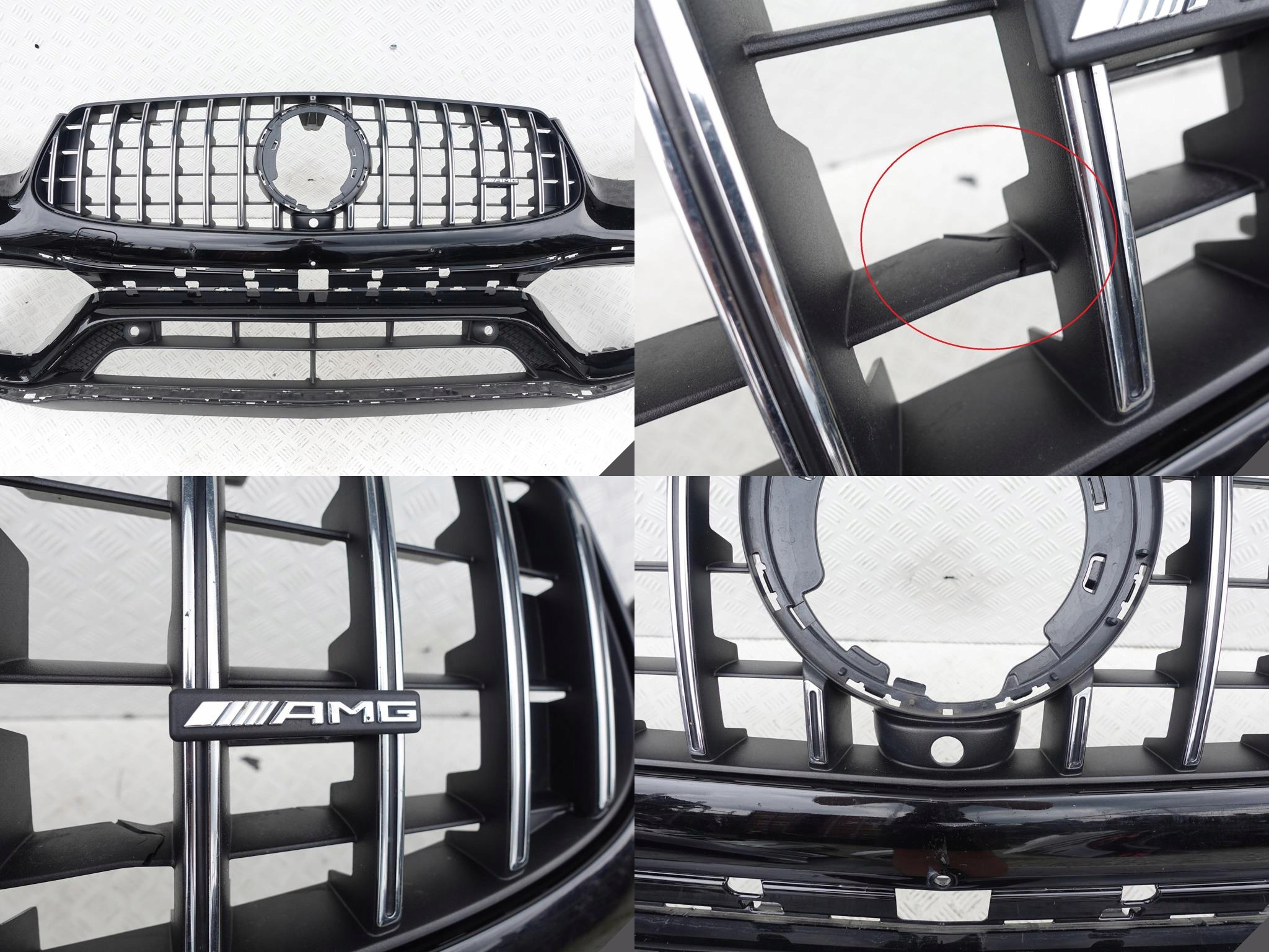 MERCEDES GLC X253 C253 63 S AMG LIFT ZDERZAK+GRILL MERCEDES GLC X253 C253 63 S AMG LIFT ZDERZAK+GRILL - obrazek 9