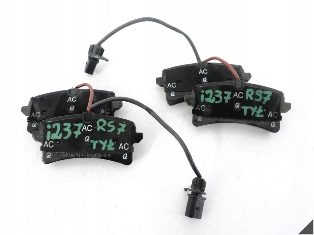 AUDI RS7 4G8 RS6 4G0 C7 14-18 KLOCKI HAMULCOWE CERAMICZNE TYŁ R + L 78 KM AUDI RS7 4G8 RS6 4G0 C7 14-18 KLOCKI HAMULCOWE CERAMICZNE TYŁ R + L 78 KM