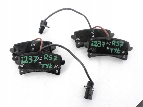 AUDI RS7 4G8 RS6 4G0 C7 14-18 KLOCKI HAMULCOWE CERAMICZNE TYŁ R + L 78 KM AUDI RS7 4G8 RS6 4G0 C7 14-18 KLOCKI HAMULCOWE CERAMICZNE TYŁ R + L 78 KM