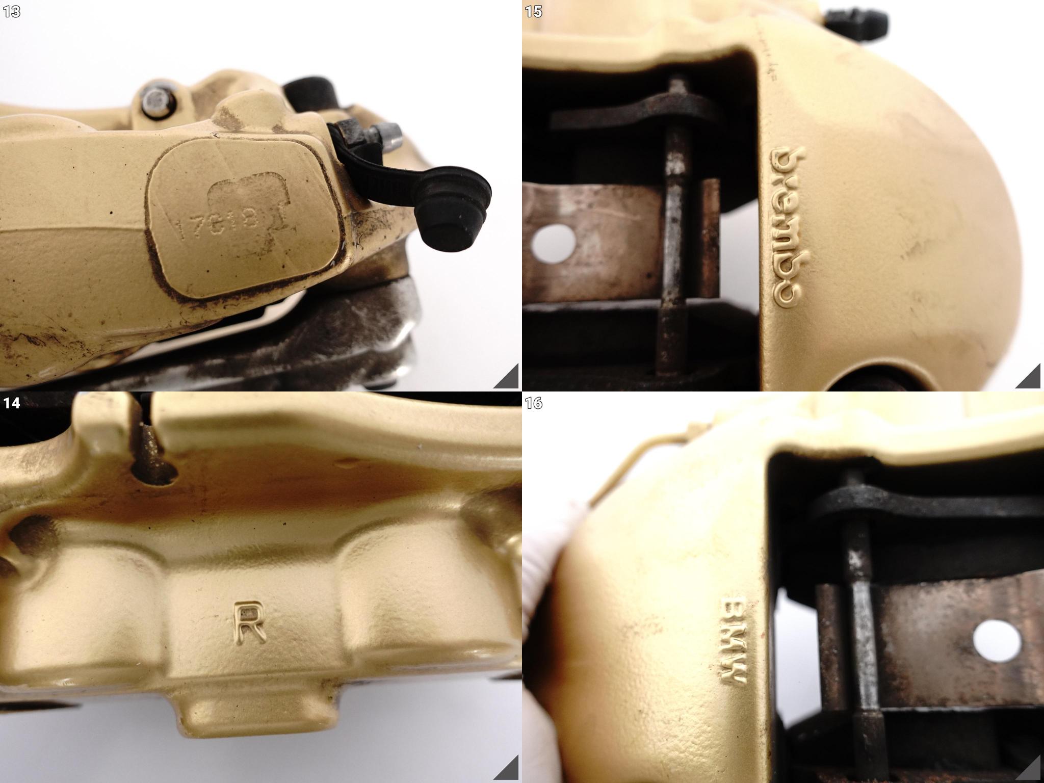 BMW M4 F82 F83 M3 F80 M-POWER GOLD CERAMIC ZACISK+KLOCKI PRAWY TYŁ 4000KM BMW M4 F82 F83 M3 F80 M-POWER GOLD CERAMIC ZACISK+KLOCKI PRAWY TYŁ 4000KM - obrazek 11