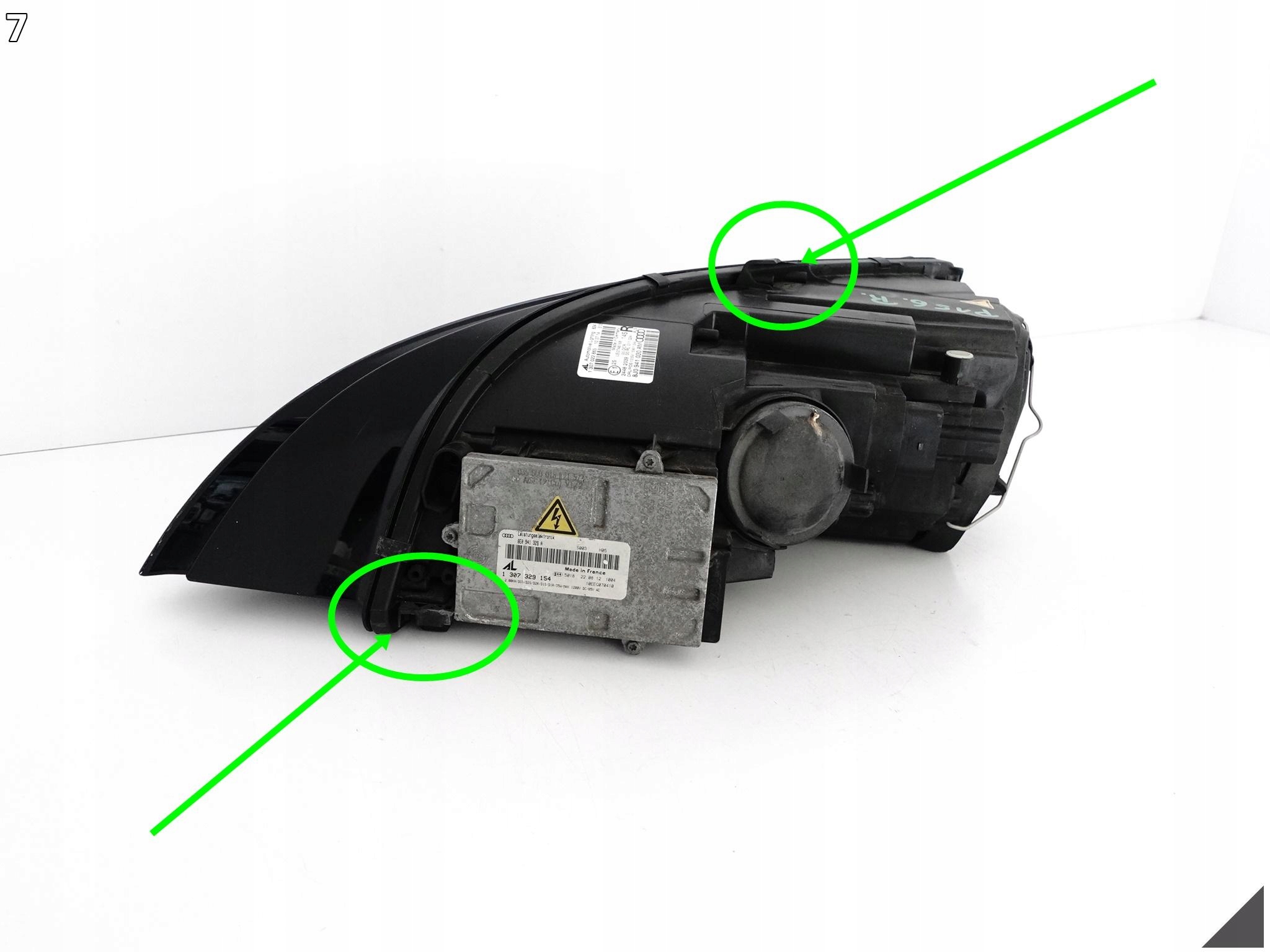 AUDI TT TTS TTRS 8J0 10-14 SKRĘTNA AFS XENON+LED LAMPA PRAWA PRZÓD EUROPA AUDI TT TTS TTRS 8J0 10-14 SKRĘTNA AFS XENON+LED LAMPA PRAWA PRZÓD EUROPA - obrazek 8