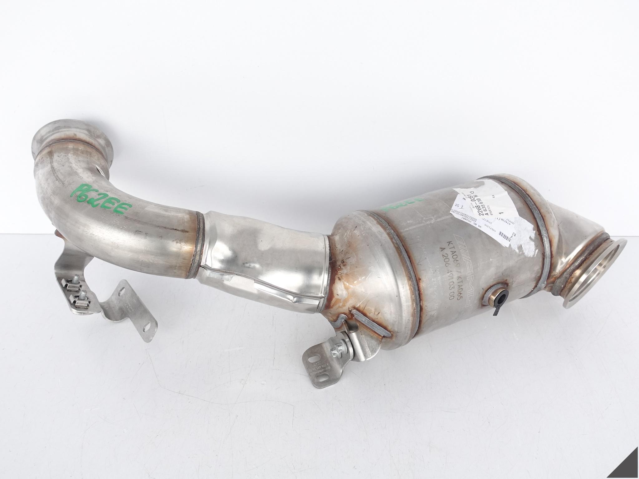 MERCEDES C-KLASA C43 C63 AMG W206 S206 C206 21- KATALIZATOR DPF + UCHWYTY MERCEDES C-KLASA C43 C63 AMG W206 S206 C206 21- KATALIZATOR DPF + UCHWYTY