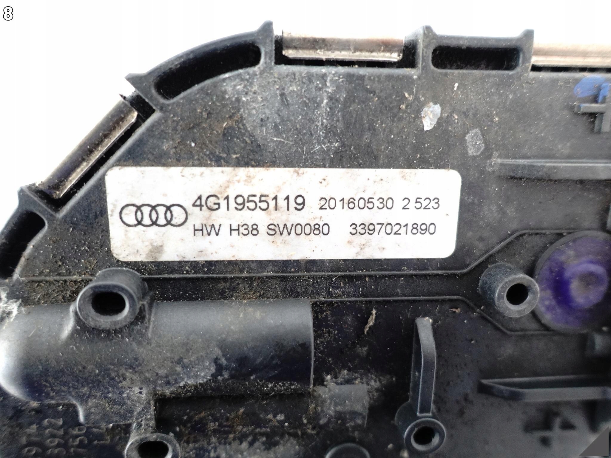 AUDI A6 S6 4G0 A7 S7 RS7 4G8 C7 LIFT 10-18 MECHANIZM WYCIERACZEK PRZEDNICH AUDI A6 S6 4G0 A7 S7 RS7 4G8 C7 LIFT 10-18 MECHANIZM WYCIERACZEK PRZEDNICH - obrazek 9