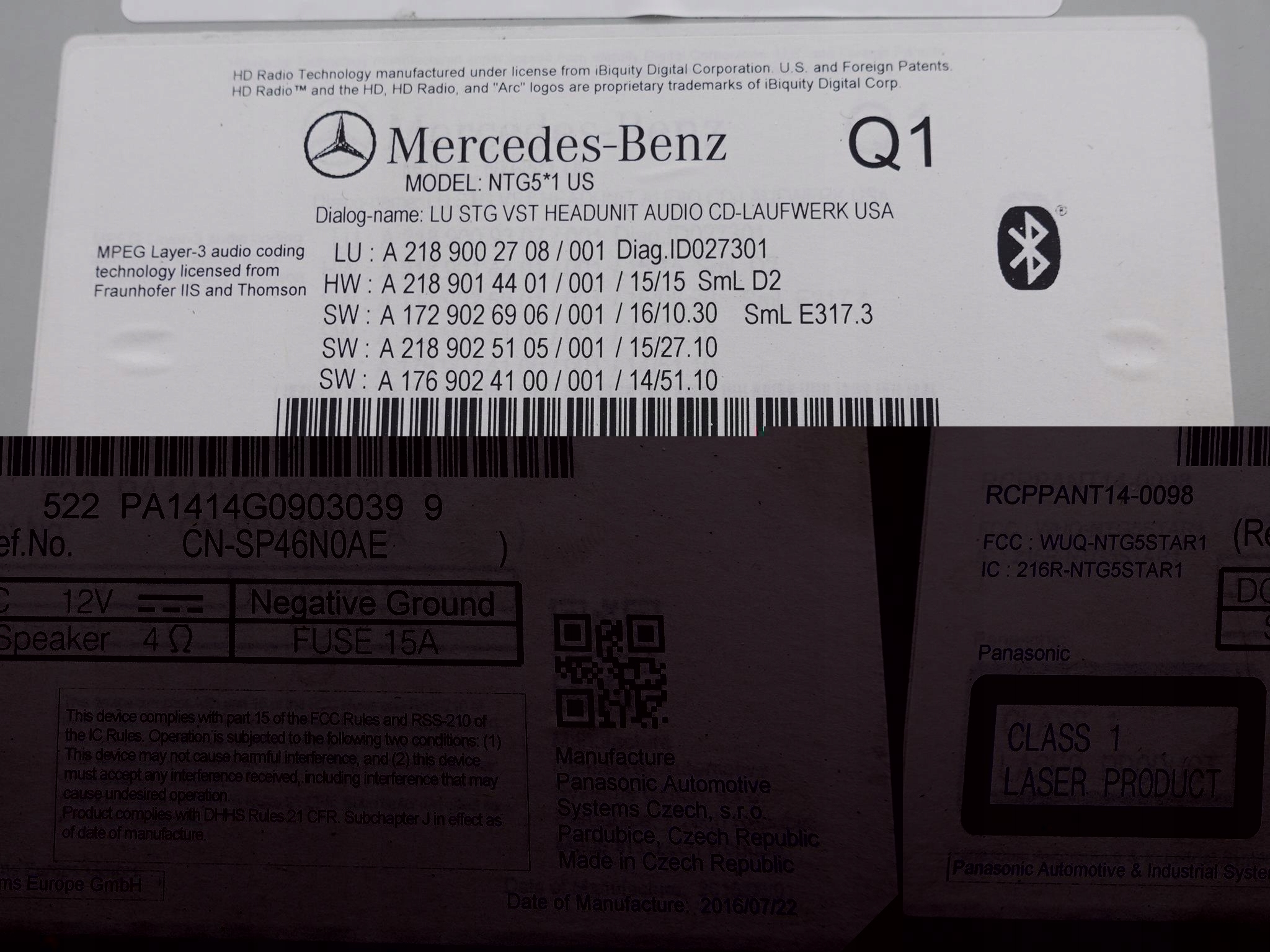 MERCEDES CLS 218 E 207 STEROWNIK NAWIGACJA RADIO MERCEDES CLS 218 E 207 STEROWNIK NAWIGACJA RADIO - obrazek 7