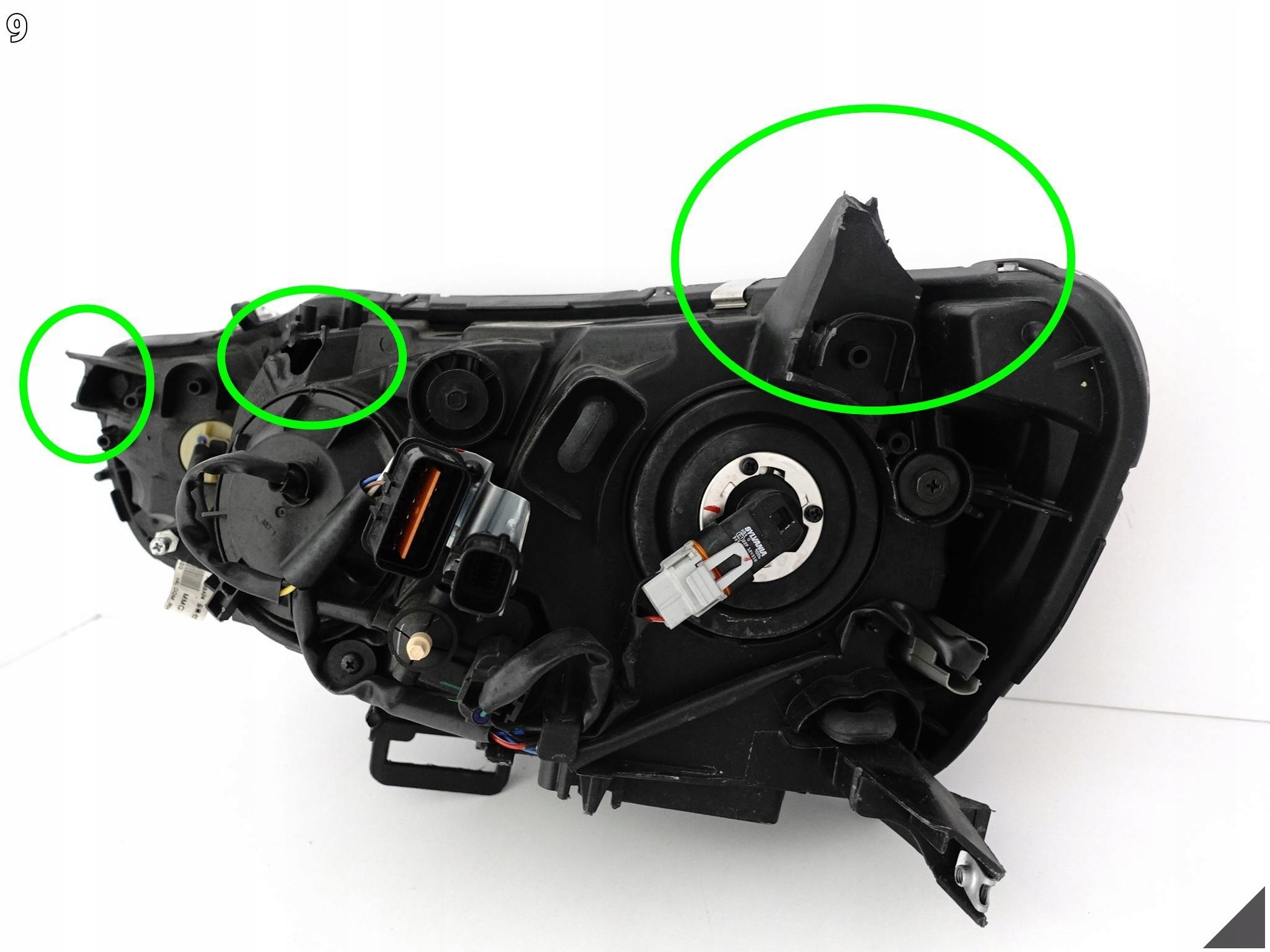 MITSUBISHI LANCER 8 VIII 08-15 LAMPA ZWYKŁA HALOGEN PRAWA PRZÓD EUROPA MITSUBISHI LANCER 8 VIII 08-15 LAMPA ZWYKŁA HALOGEN PRAWA PRZÓD EUROPA - obrazek 10