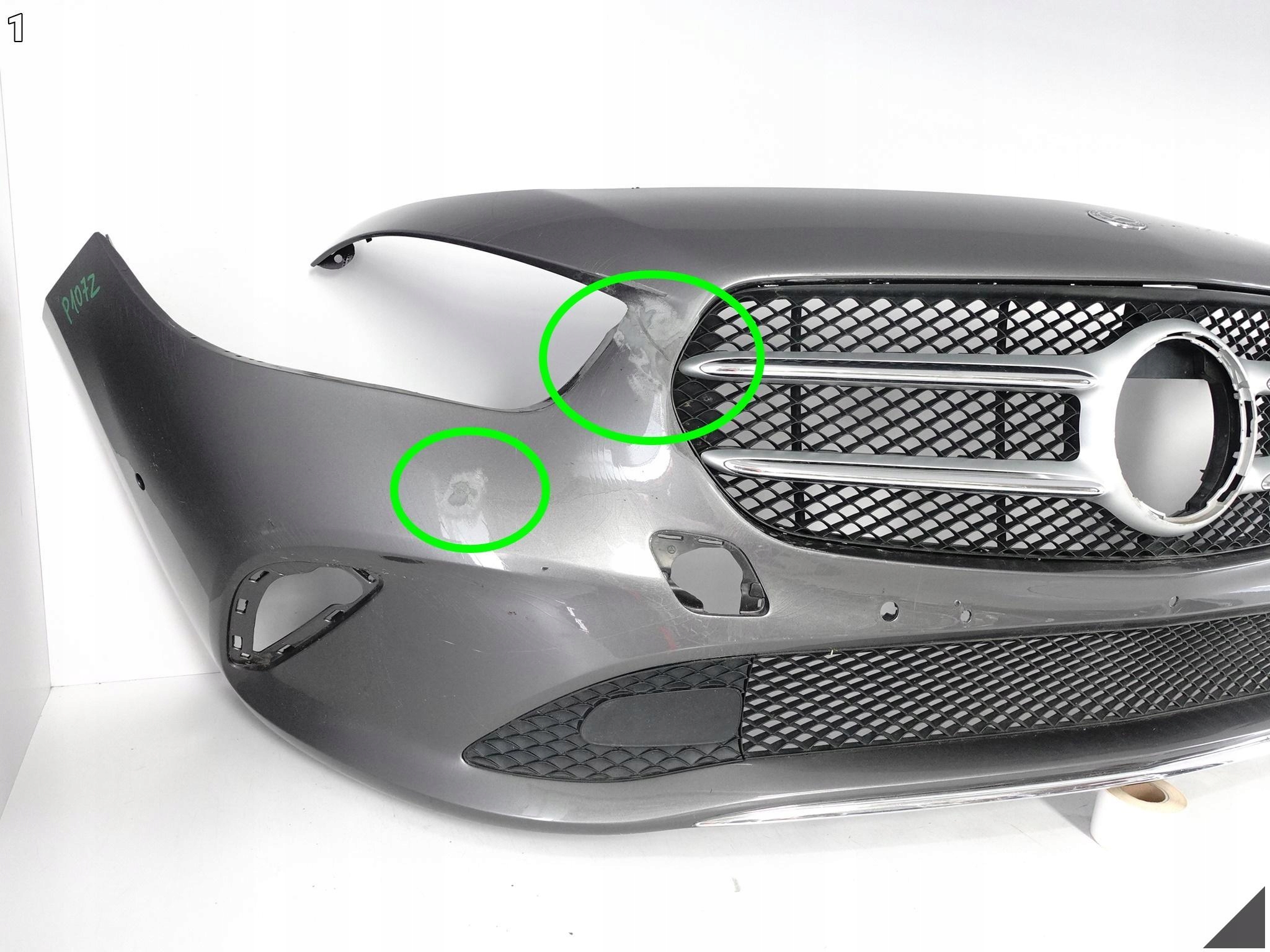 MERCEDES B-KLASA W247 19- ZWYKŁY ZDERZAK PRZÓD + GRILL + KRATKA + CHROM MERCEDES B-KLASA W247 19- ZWYKŁY ZDERZAK PRZÓD + GRILL + KRATKA + CHROM - obrazek 2