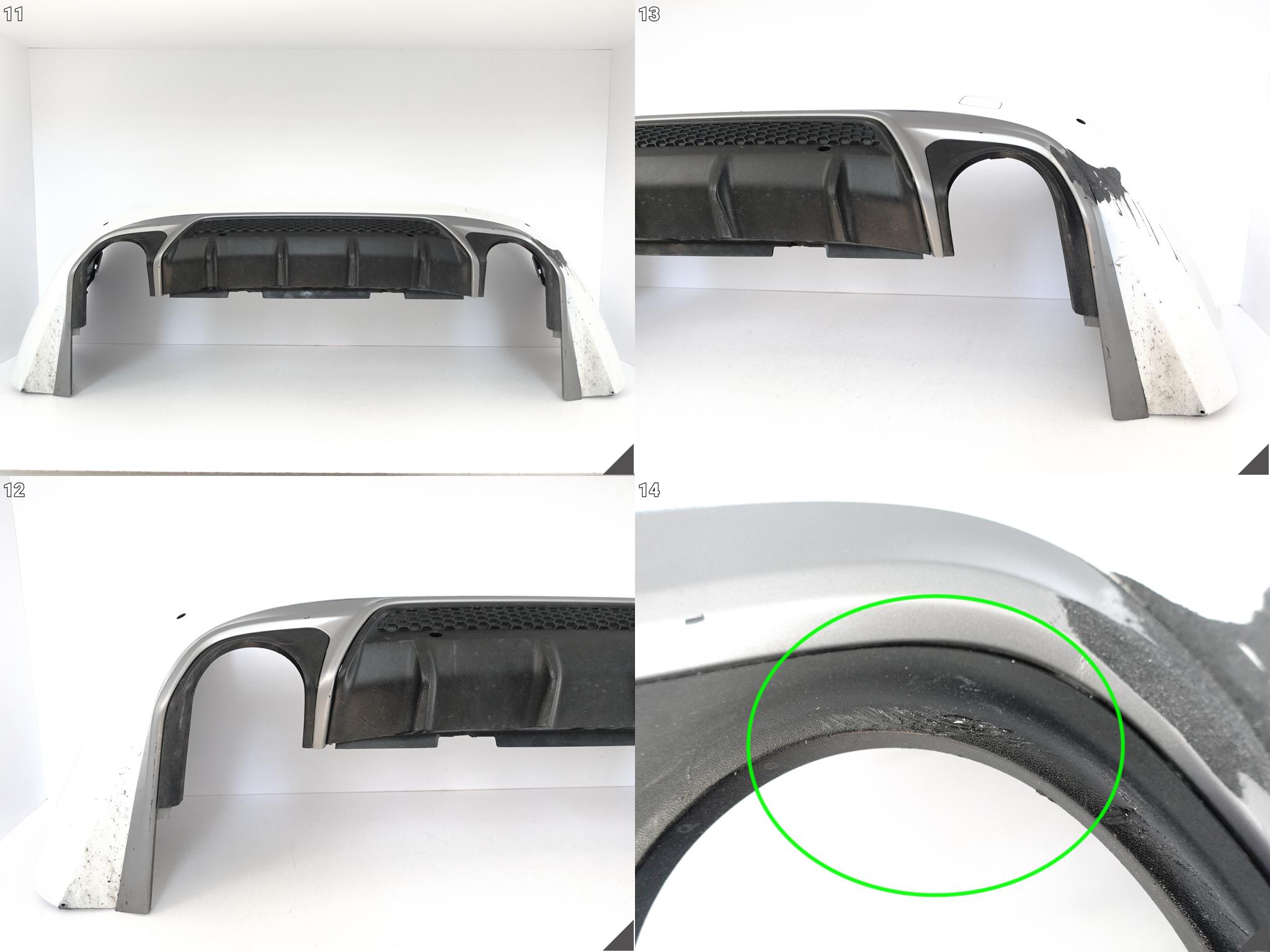 VOLVO V60 I LIFT R-DESIGN 13-18 KOMBI ZDERZAK + SPOILER DYFUZOR TYŁ 4xPDC VOLVO V60 I LIFT R-DESIGN 13-18 KOMBI ZDERZAK + SPOILER DYFUZOR TYŁ 4xPDC - obrazek 9
