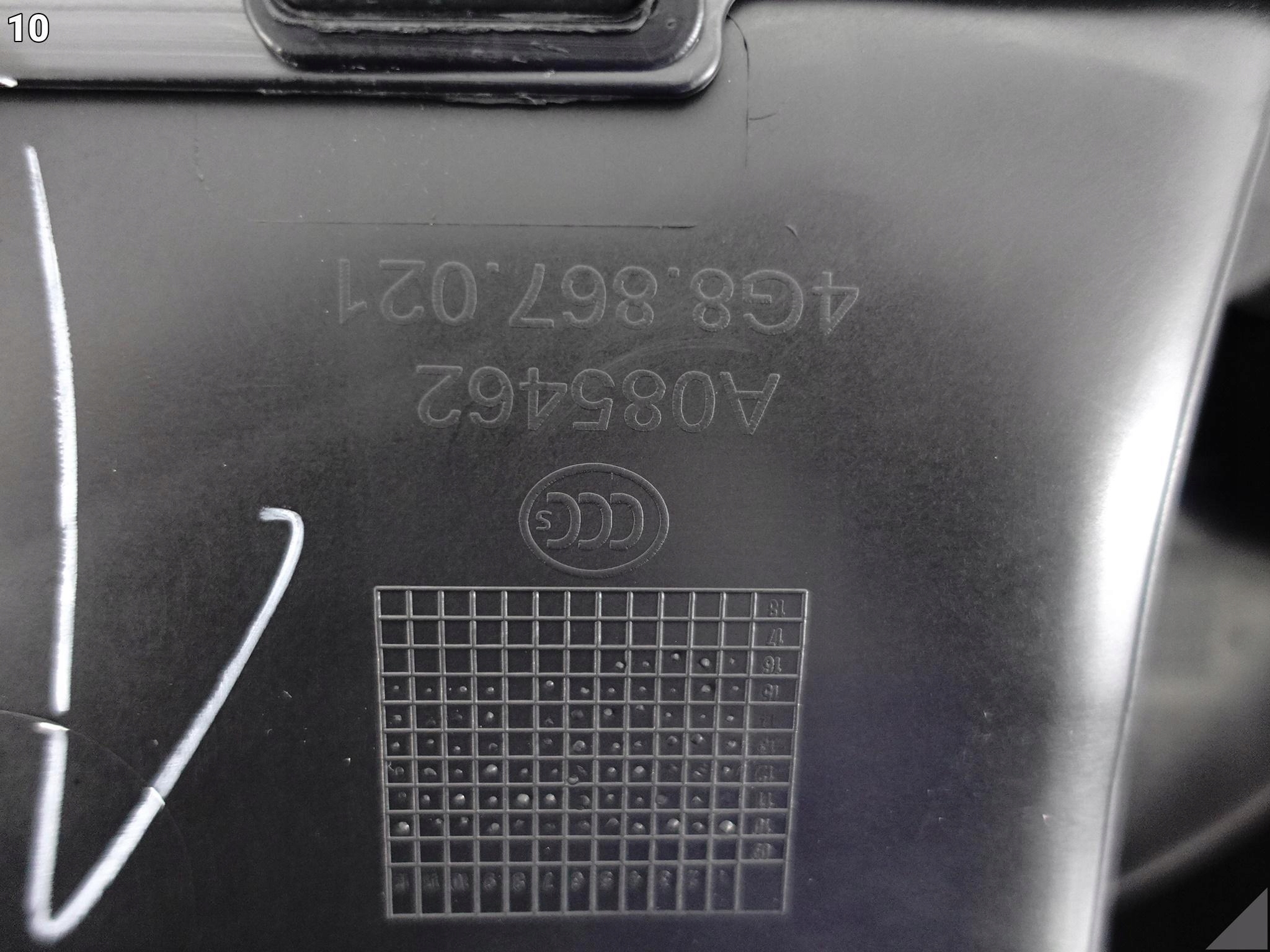 AUDI RS7 S7 A7 4G8 C7 10-18 TAPICERKA BOCZEK DRZWI LEWA PRZÓD EXCLUSIVE AUDI RS7 S7 A7 4G8 C7 10-18 TAPICERKA BOCZEK DRZWI LEWA PRZÓD EXCLUSIVE - obrazek 11