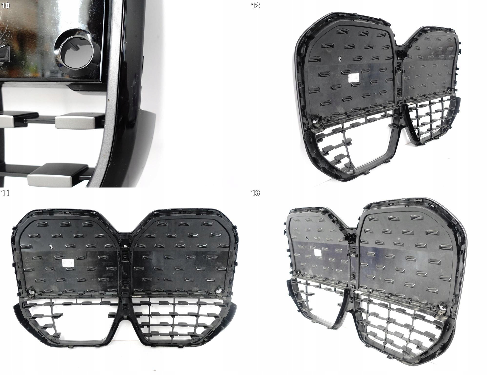 BMW 4 i4 G26 GRAN COUPE M-PAKIET 21- GRILL ATRAPA NERKI KRATKA W ZDERZAK BMW 4 i4 G26 GRAN COUPE M-PAKIET 21- GRILL ATRAPA NERKI KRATKA W ZDERZAK - obrazek 11