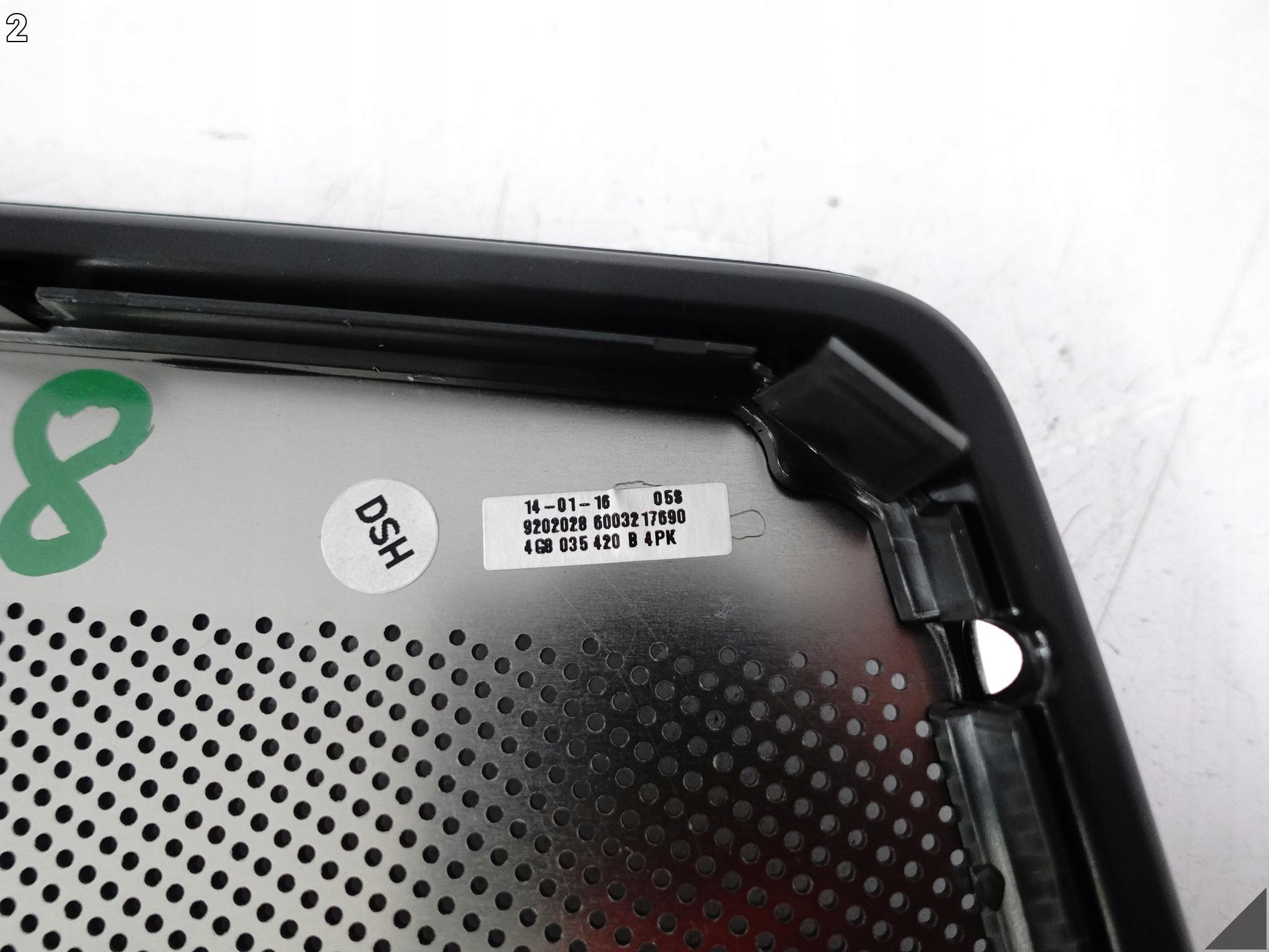 AUDI RS7 S7 A7 4G8 C7 10-18 OSŁONA GŁOŚNIKA PRAWA PRZÓD BANG & OLUFSEN 4PK AUDI RS7 S7 A7 4G8 C7 10-18 OSŁONA GŁOŚNIKA PRAWA PRZÓD BANG & OLUFSEN 4PK - obrazek 3