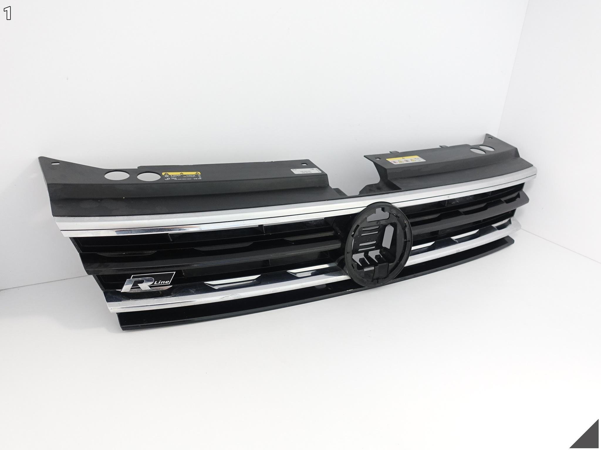 VW TIGUAN II 2 5NA R-LINE 15-20 (PRZED LIFT) GRILL ATRAPA ZDERZAK PRZÓD VW TIGUAN II 2 5NA R-LINE 15-20 (PRZED LIFT) GRILL ATRAPA ZDERZAK PRZÓD - obrazek 2
