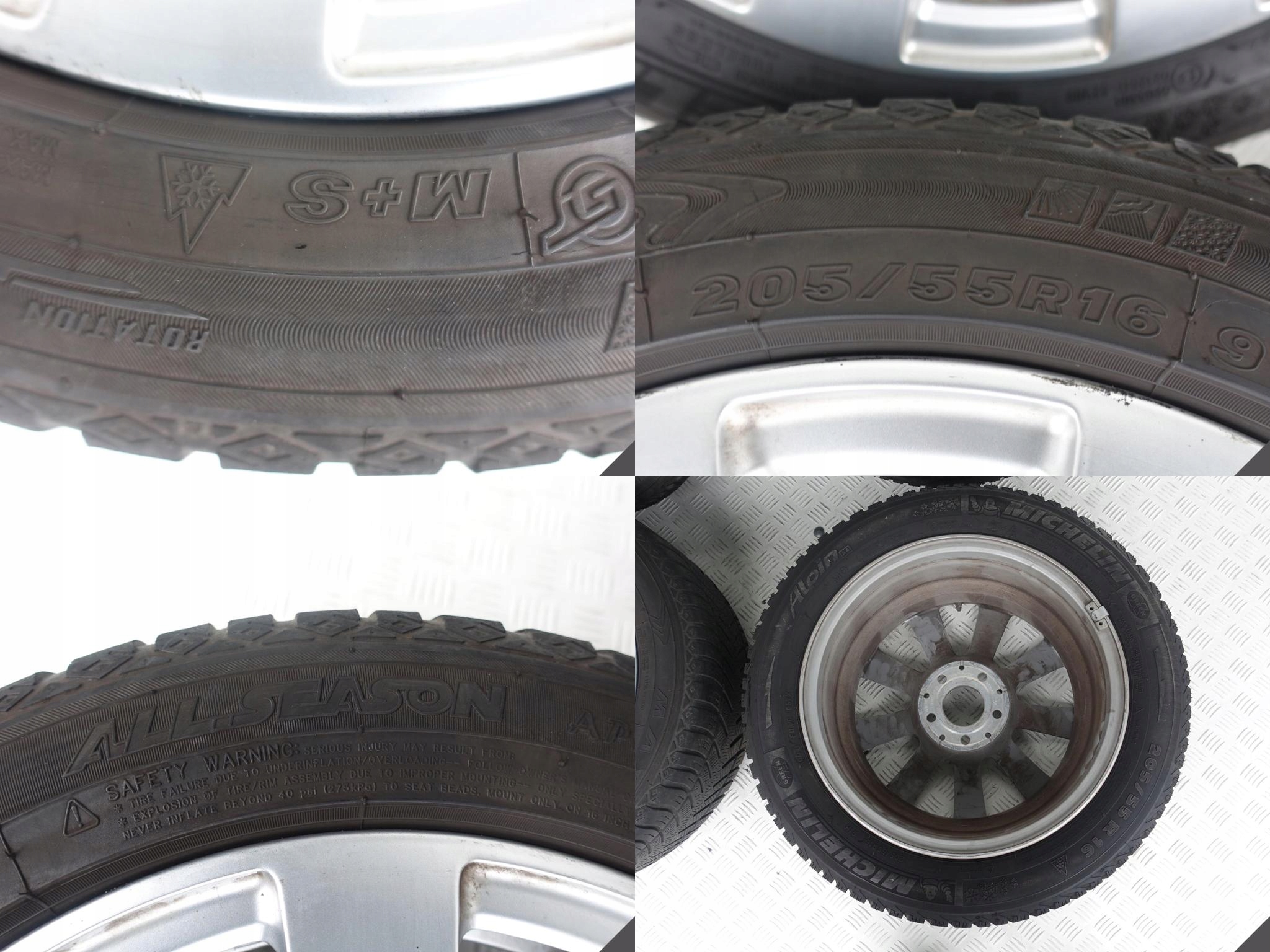 MERCEDES E W212 7X16 ET38 5X112 205/55 R16 8MM MERCEDES E W212 7X16 ET38 5X112 205/55 R16 8MM - obrazek 8