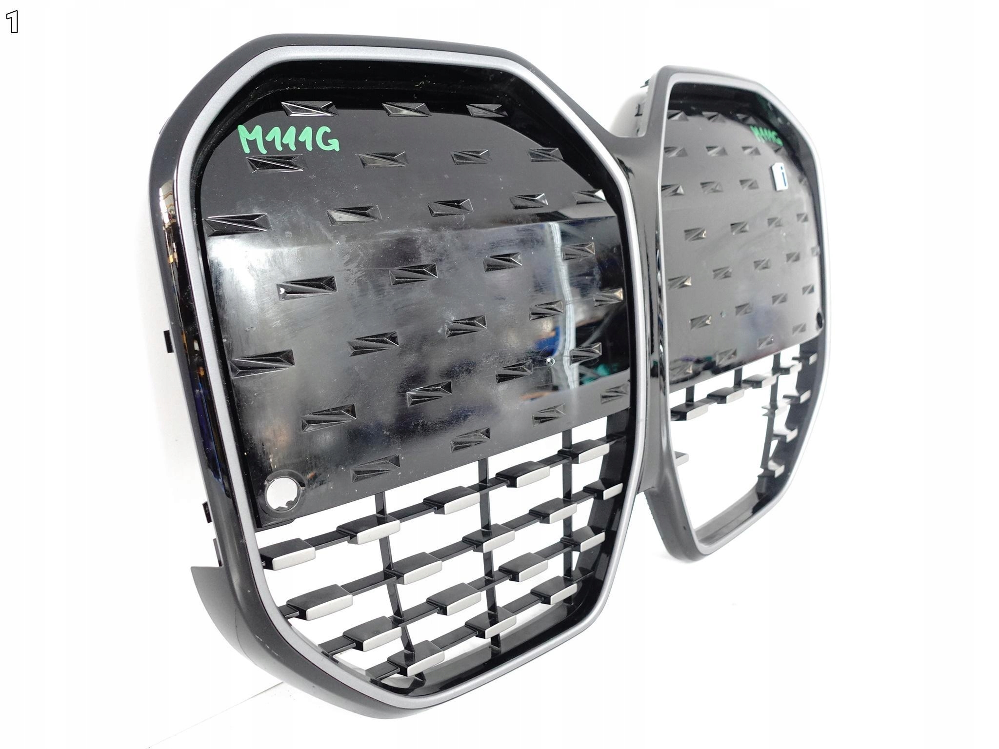 BMW 4 i4 G26 GRAN COUPE M-PAKIET 21- GRILL ATRAPA NERKI KRATKA W ZDERZAK BMW 4 i4 G26 GRAN COUPE M-PAKIET 21- GRILL ATRAPA NERKI KRATKA W ZDERZAK - obrazek 2