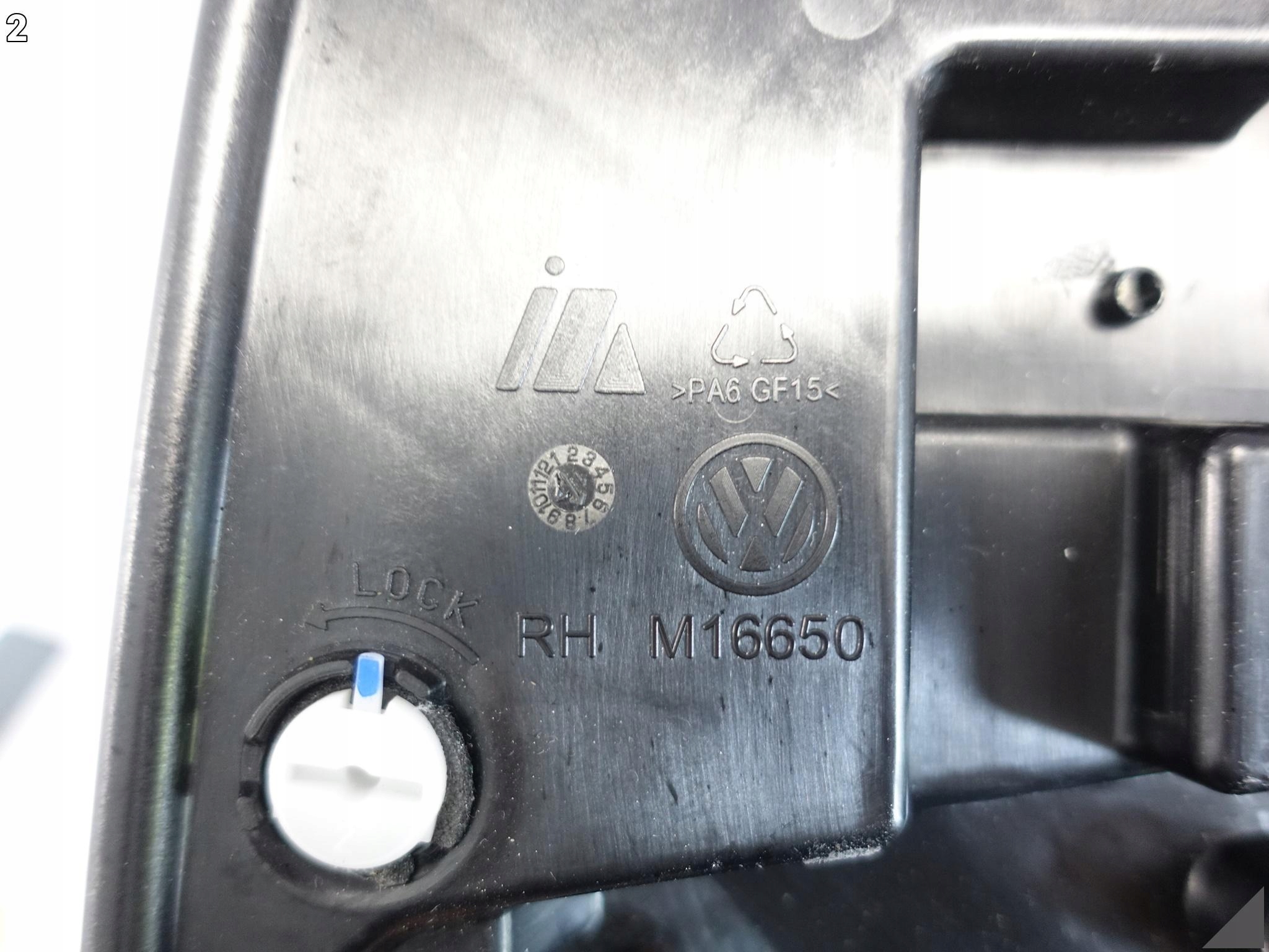 VW TOUAREG III 760 CR7 18- ŚLIZG MOCOWANIE DOCIĄG ZAMEK DRZWI PRAWY TYŁ VW TOUAREG III 760 CR7 18- ŚLIZG MOCOWANIE DOCIĄG ZAMEK DRZWI PRAWY TYŁ - obrazek 3