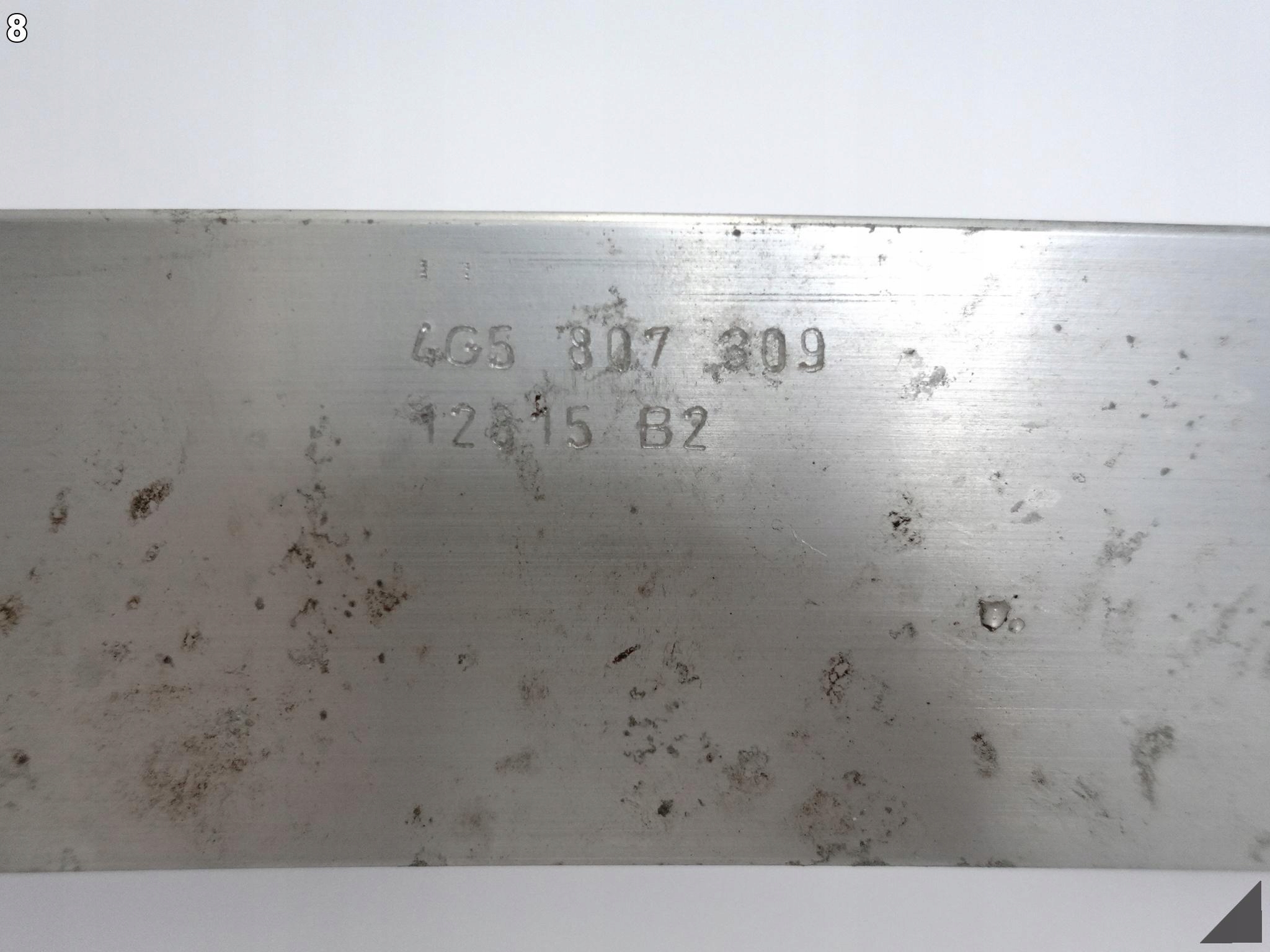 AUDI A6 S6 C7 4G5 LIFT 10-18 BELKA WSPORNIK W ZDERZAK TYŁ SEDAN / LIMUZYNA AUDI A6 S6 C7 4G5 LIFT 10-18 BELKA WSPORNIK W ZDERZAK TYŁ SEDAN / LIMUZYNA - obrazek 9