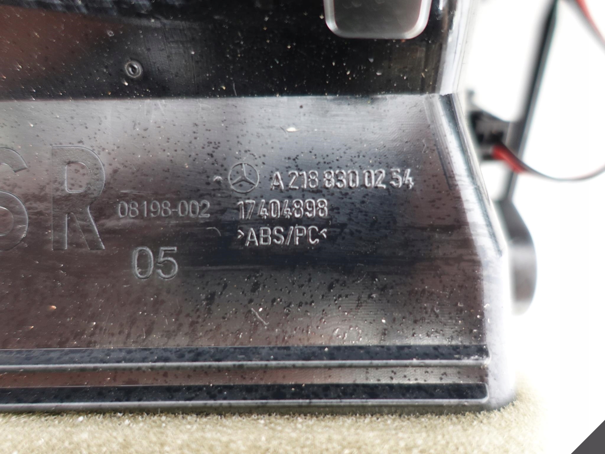 MERCEDES CLS 218 PANEL DEKOR KRATKI DREWNO ZEGAR MERCEDES CLS 218 PANEL DEKOR KRATKI DREWNO ZEGAR - obrazek 7
