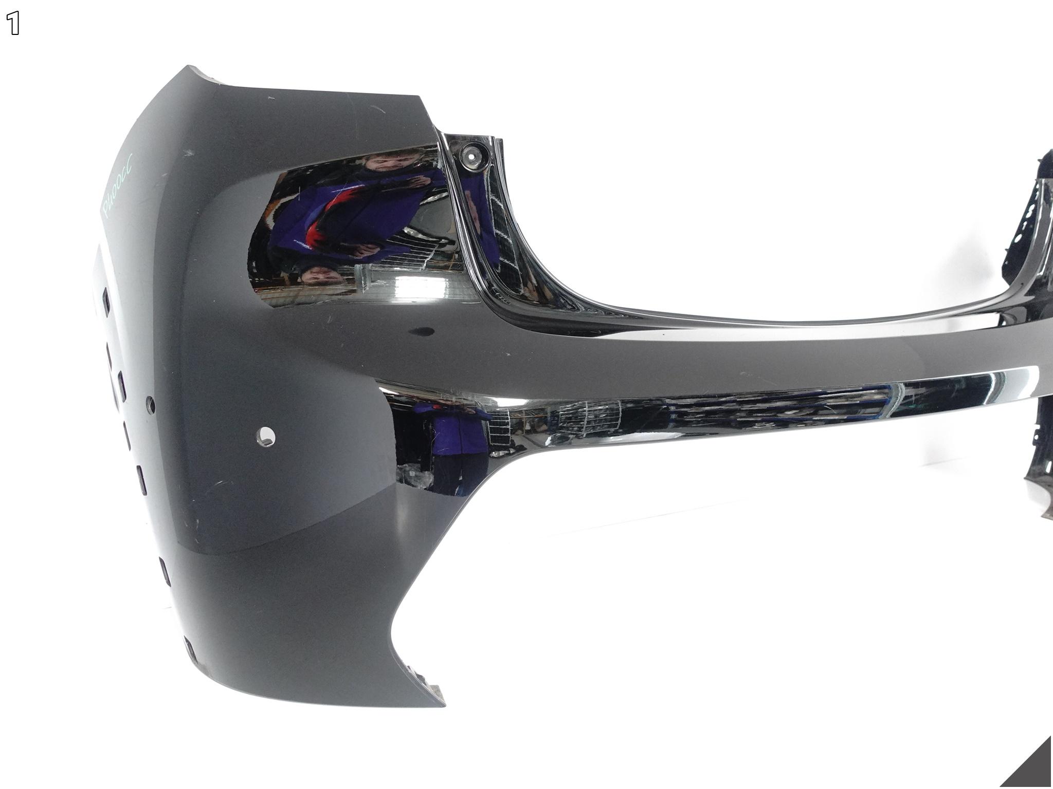 PEUGEOT 208 II (2 GENERACJA) 19- ZDERZAK BUMPER + ŚLIZGI TYŁ 4xPDC B.ŁADNY PEUGEOT 208 II (2 GENERACJA) 19- ZDERZAK BUMPER + ŚLIZGI TYŁ 4xPDC B.ŁADNY - obrazek 2