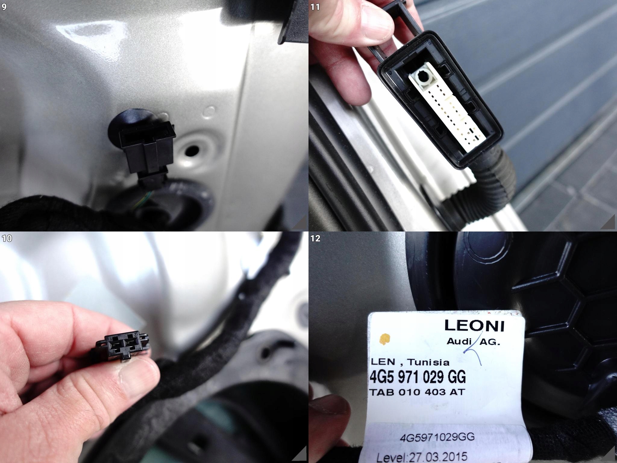AUDI A6 S6 RS6 C7 4G0 11-18 LIFT DRZWI+SZYBA LEWE PRZÓD DEMONTAŻ KOLOR:N3N3 AUDI A6 S6 RS6 C7 4G0 11-18 LIFT DRZWI+SZYBA LEWE PRZÓD DEMONTAŻ KOLOR:N3N3 - obrazek 10
