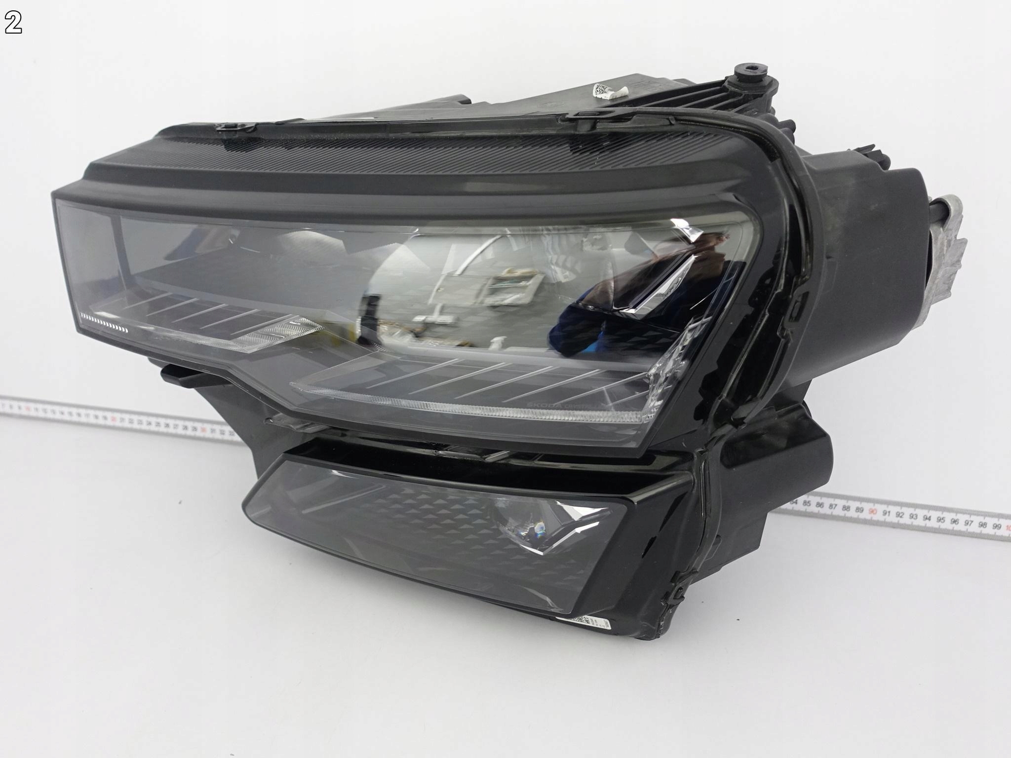 SKODA KAROQ 57B LIFT 22- LAMPA FULL LED CRYSTAL LIGHTING LEWA PRZÓD EU SKODA KAROQ 57B LIFT 22- LAMPA FULL LED CRYSTAL LIGHTING LEWA PRZÓD EU - obrazek 3