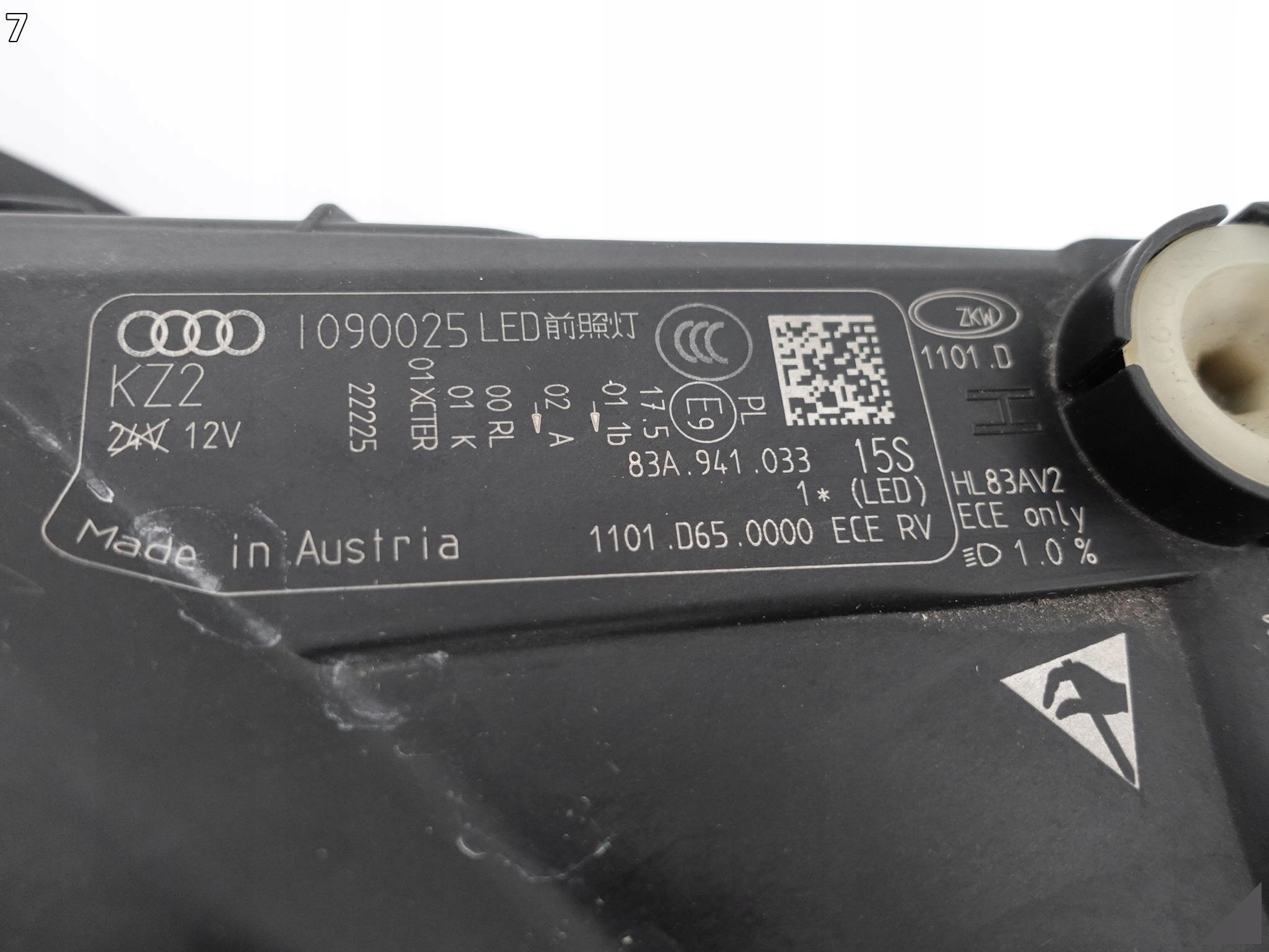 AUDI Q3 II 2 F3 83A 18- LAMPA FULL LED L B.ŁADNA AUDI Q3 II 2 F3 83A 18- LAMPA FULL LED L B.ŁADNA - obrazek 8