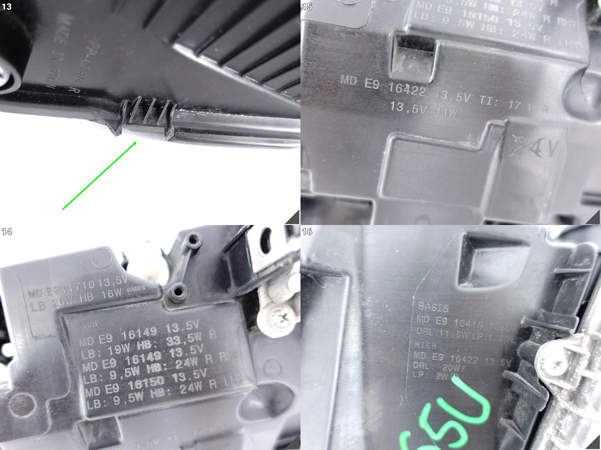 VALEO BMW M3 F80 M4 F82 F83 F32 F33 F36 LIFT LAMPA ADAPTIVE FULL LED PRAWA VALEO BMW M3 F80 M4 F82 F83 F32 F33 F36 LIFT LAMPA ADAPTIVE FULL LED PRAWA - obrazek 11
