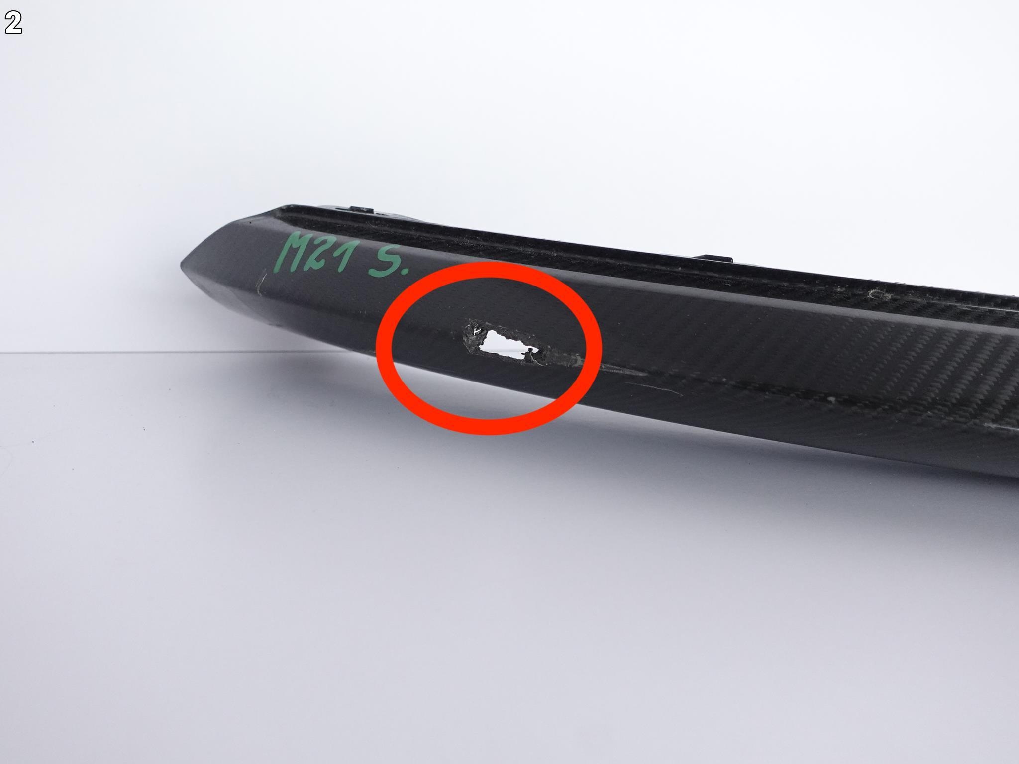 MERCEDES A W176 45 AMG A45 CARBON SPOILER PRZÓD MERCEDES A W176 45 AMG A45 CARBON SPOILER PRZÓD - obrazek 3