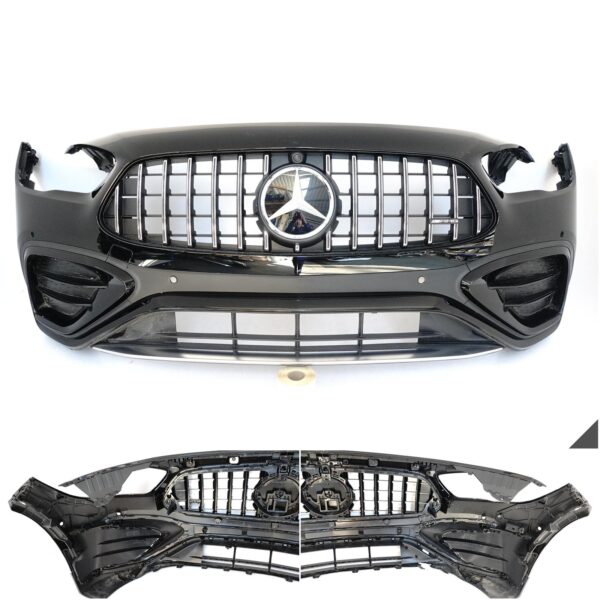 MERCEDES GLA 35 H247 AMG LIFT MOPF 23- ZDERZAK PRZÓD + GRILL KRATKI ŚLIZGI MERCEDES GLA 35 H247 AMG LIFT MOPF 23- ZDERZAK PRZÓD + GRILL KRATKI ŚLIZGI