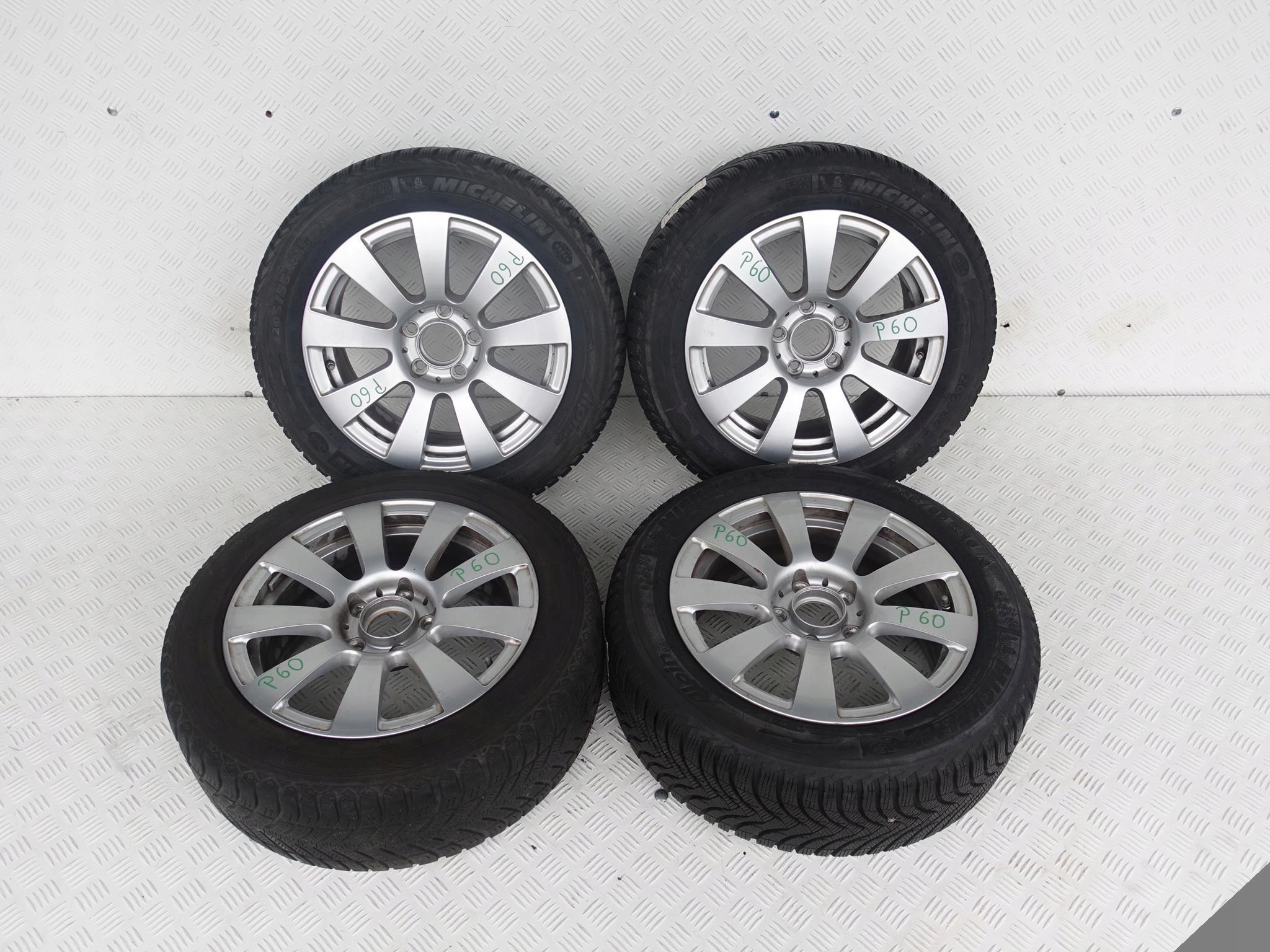 MERCEDES E W212 7X16 ET38 5X112 205/55 R16 8MM MERCEDES E W212 7X16 ET38 5X112 205/55 R16 8MM