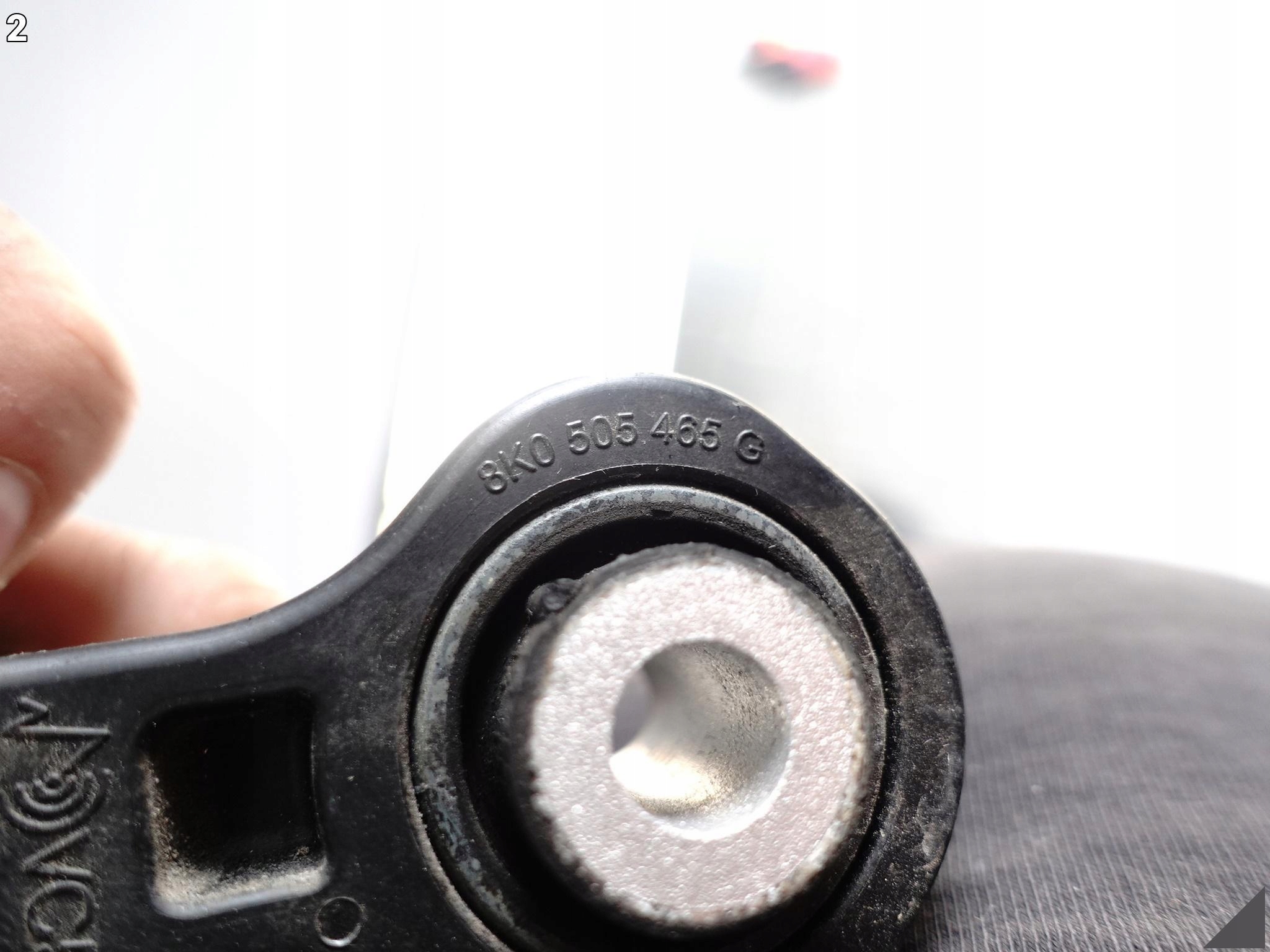 AUDI A8 S8 4H0 D4 RS7 S7 4G8 A6 4G0 ŁĄCZNIK WSPORNIK STABILIZATORA TYŁ L=R AUDI A8 S8 4H0 D4 RS7 S7 4G8 A6 4G0 ŁĄCZNIK WSPORNIK STABILIZATORA TYŁ L=R - obrazek 3