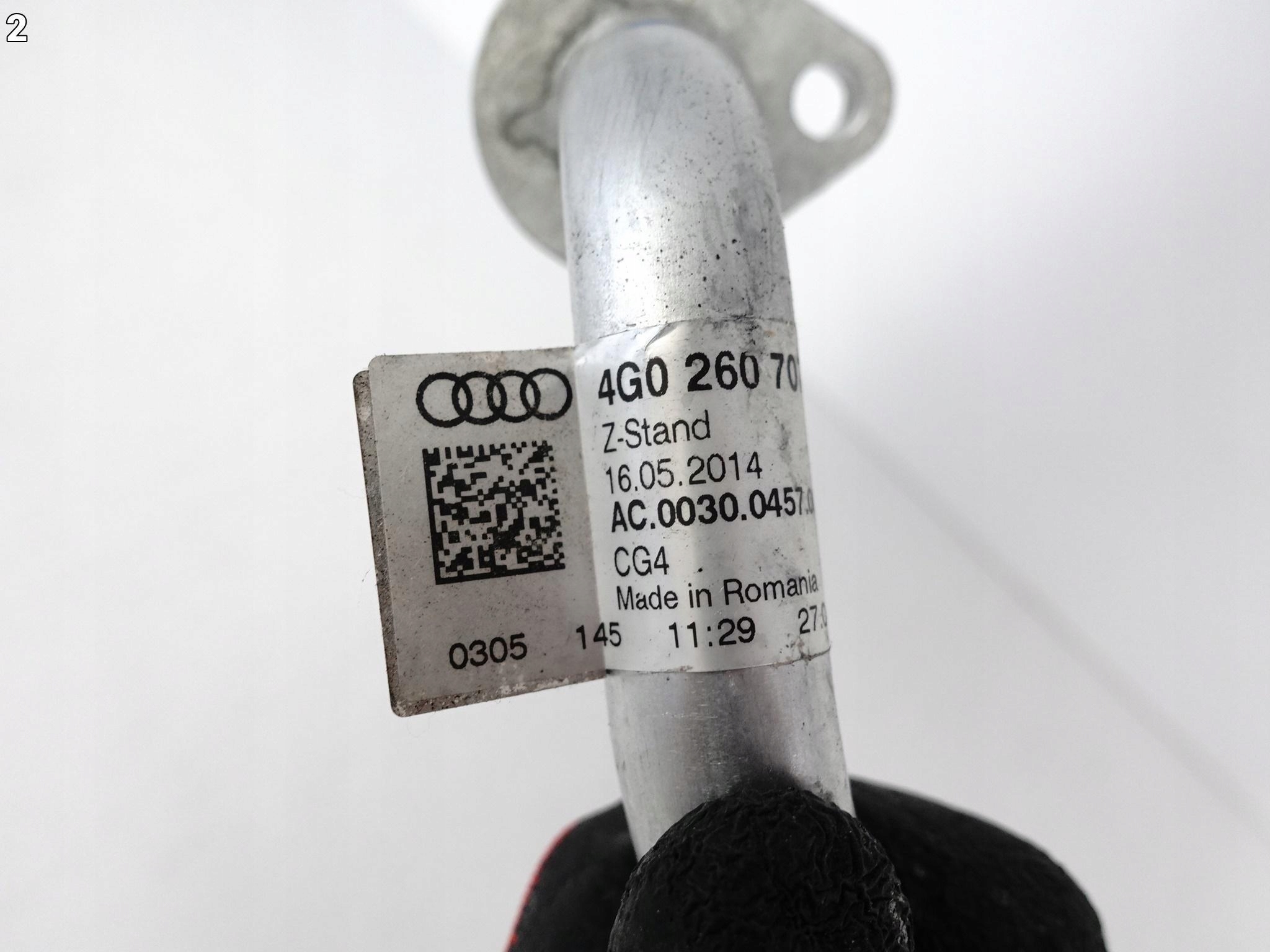 AUDI RS7 S7 4G8 RS6 4G0 C7 14-18 RURKA PRZEWÓD KLIMATYZACJI 4G0260707CQ AUDI RS7 S7 4G8 RS6 4G0 C7 14-18 RURKA PRZEWÓD KLIMATYZACJI 4G0260707CQ - obrazek 3