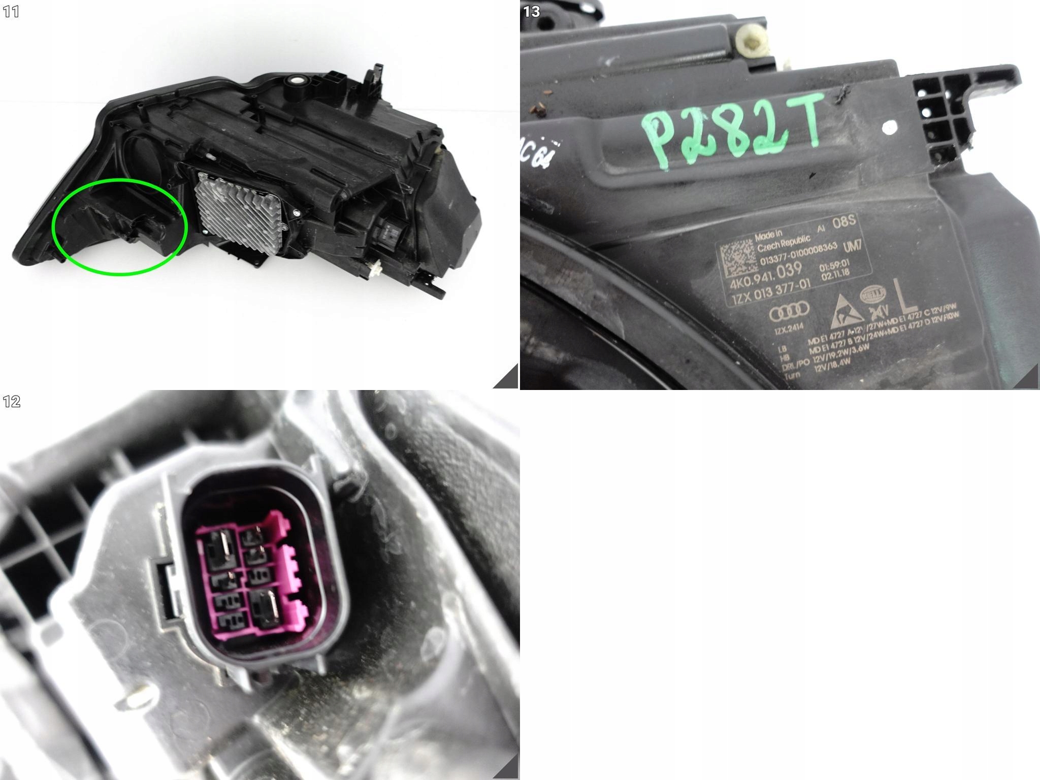AUDI A6 S6 C8 4K0 18- LAMPA MATRIX FULL LED LEWA PRZÓD EUROPA *4K0941039* AUDI A6 S6 C8 4K0 18- LAMPA MATRIX FULL LED LEWA PRZÓD EUROPA *4K0941039* - obrazek 12