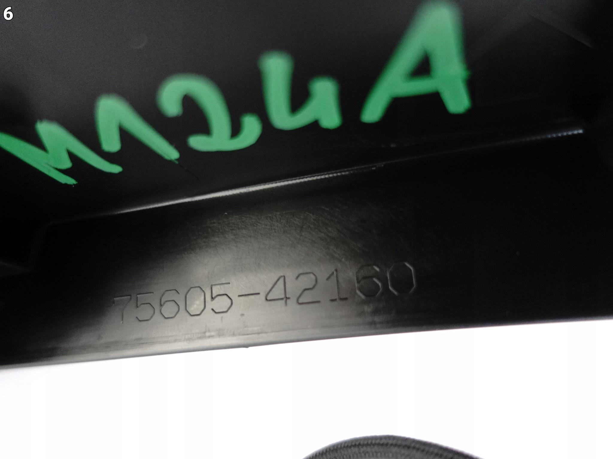 TOYOTA RAV4 V 5 19- LISTWA OSŁONA BŁOTNIK PRAWA TYŁ ORYGINALNA 75605-42160 TOYOTA RAV4 V 5 19- LISTWA OSŁONA BŁOTNIK PRAWA TYŁ ORYGINALNA 75605-42160 - obrazek 7