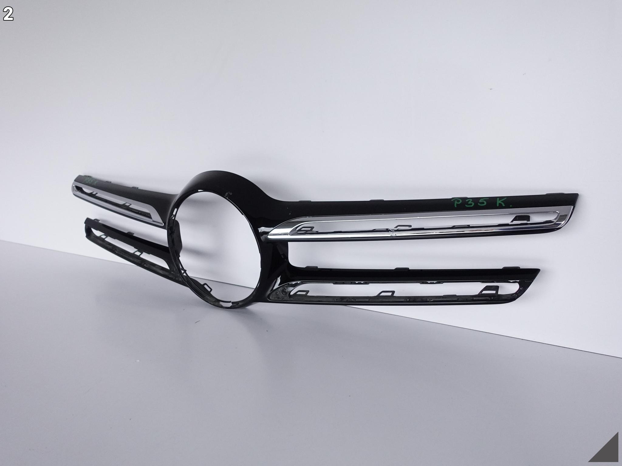 MERCEDES GLE SUV W166 15-19 GRILL ATRAPA CHROM LISTWA MERCEDES GLE SUV W166 15-19 GRILL ATRAPA CHROM LISTWA - obrazek 3