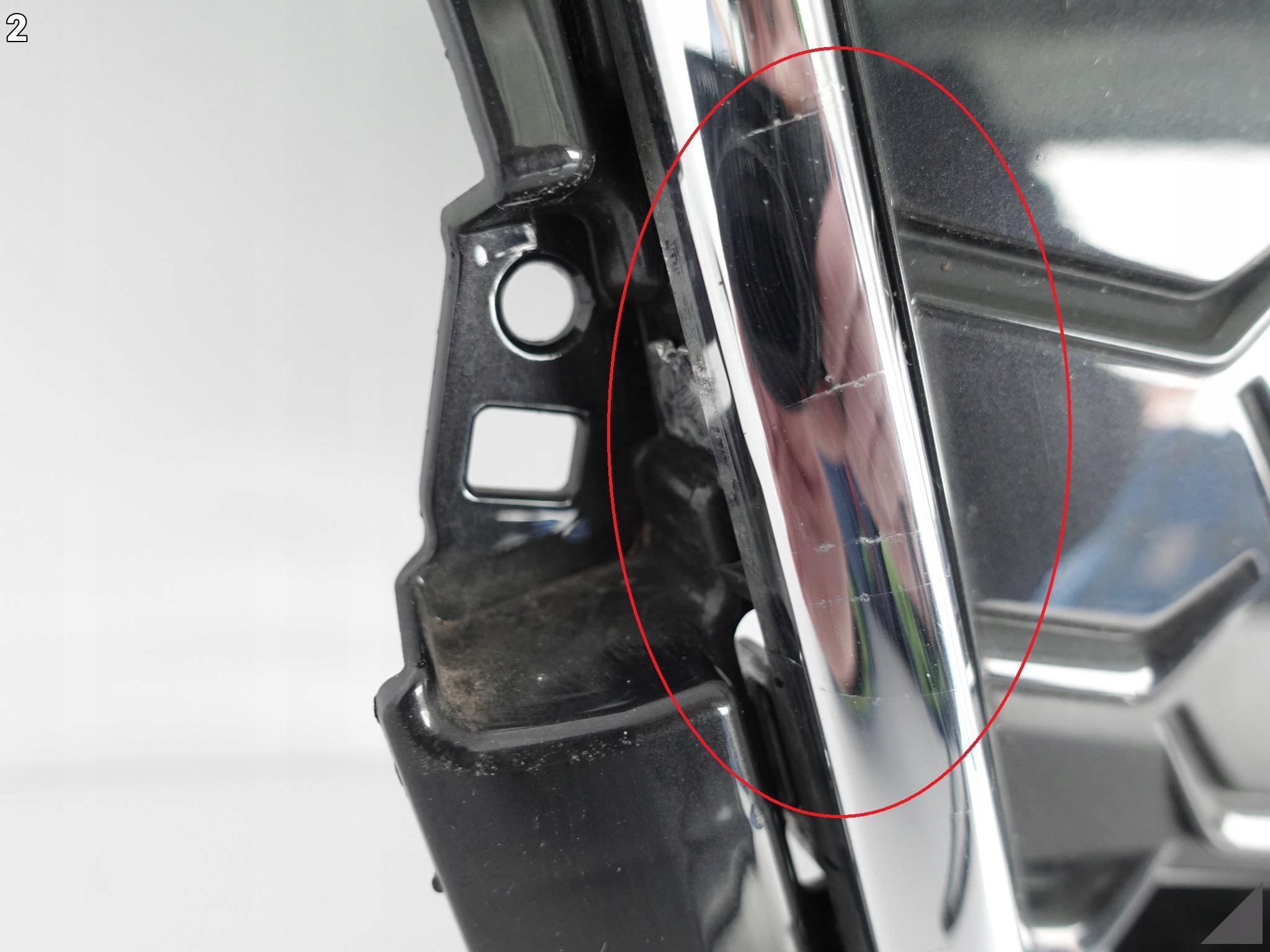 AUDI A3 8Y0 S-LINE 20- GRILL ATRAPA PDC/ACC AUDI A3 8Y0 S-LINE 20- GRILL ATRAPA PDC/ACC - obrazek 3