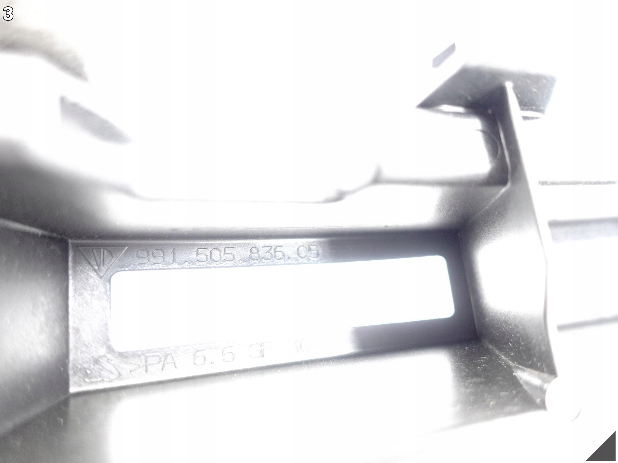 PORSCHE 911 991 11-19 ŚLIZG MOCOWANIE UCHWYT ZDERZAKA PRAWY TYŁ 99150583605 PORSCHE 911 991 11-19 ŚLIZG MOCOWANIE UCHWYT ZDERZAKA PRAWY TYŁ 99150583605 - obrazek 4