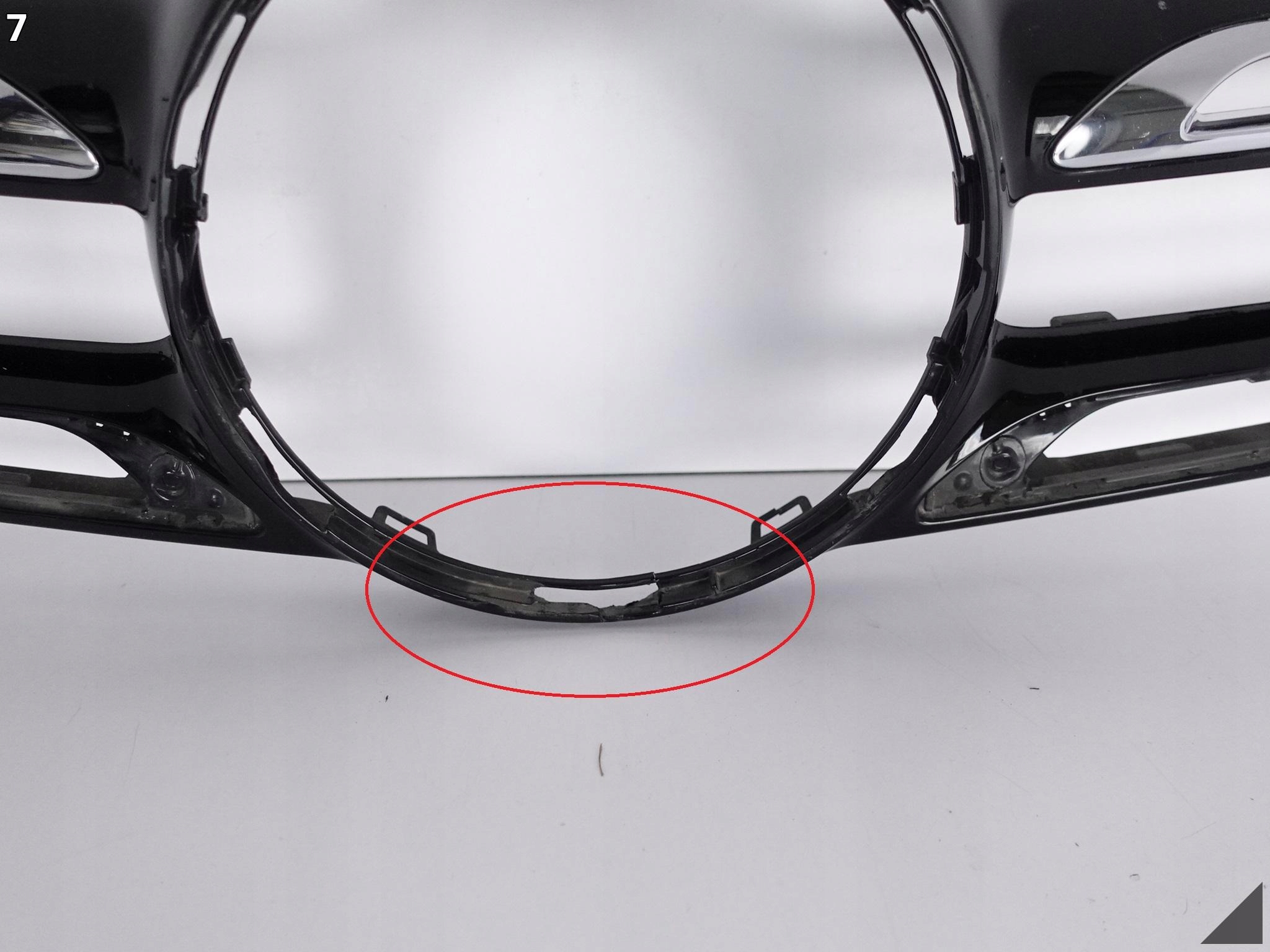 MERCEDES GLE SUV W166 15-19 GRILL ATRAPA CHROM LISTWA MERCEDES GLE SUV W166 15-19 GRILL ATRAPA CHROM LISTWA - obrazek 8