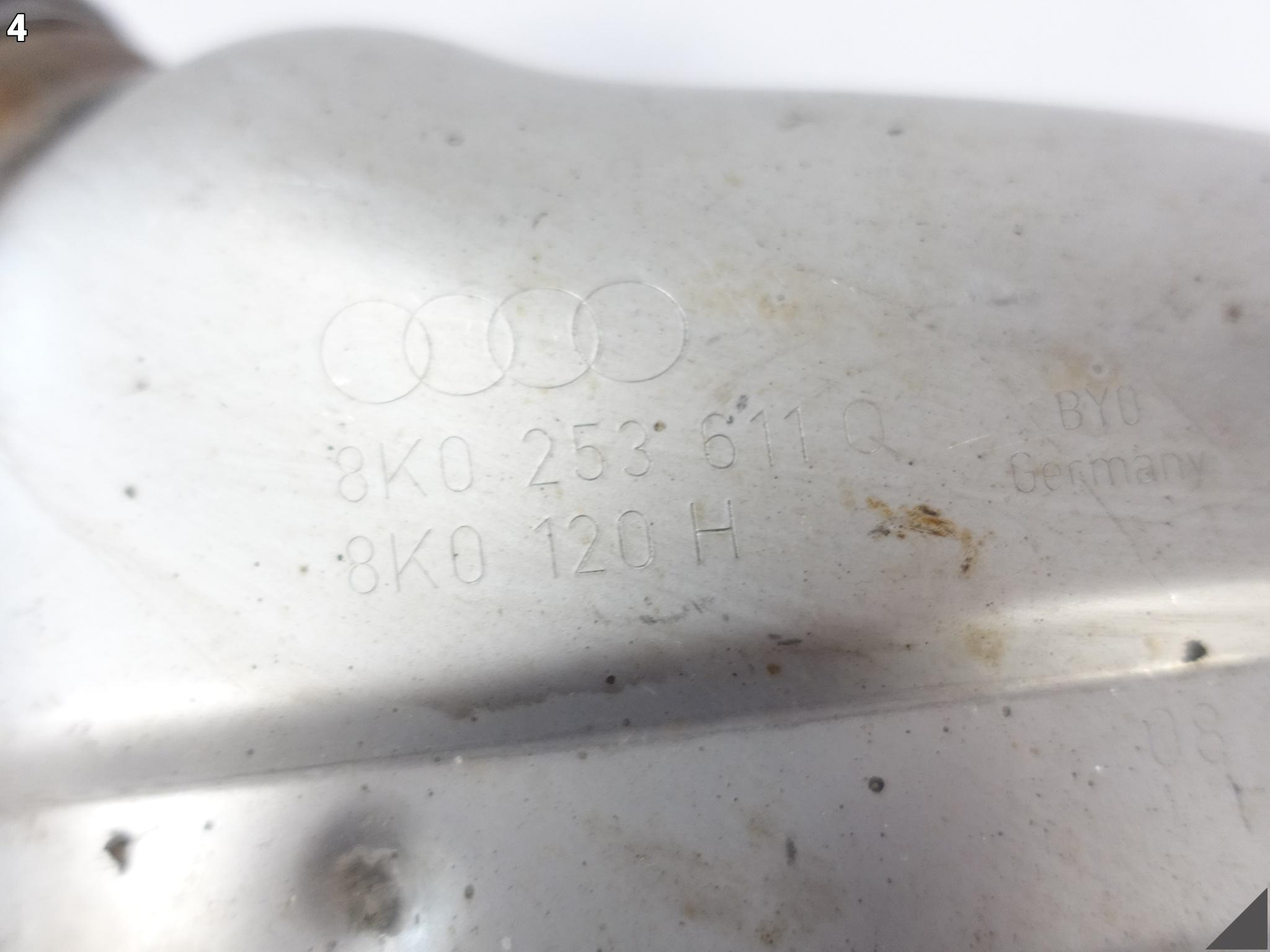 AUDI A4 8K0 A5 8T0 B8 06-16 WYDECH KOŃCOWY TŁUMIK LEWY TYŁ 8K0253611Q AUDI A4 8K0 A5 8T0 B8 06-16 WYDECH KOŃCOWY TŁUMIK LEWY TYŁ 8K0253611Q - obrazek 5