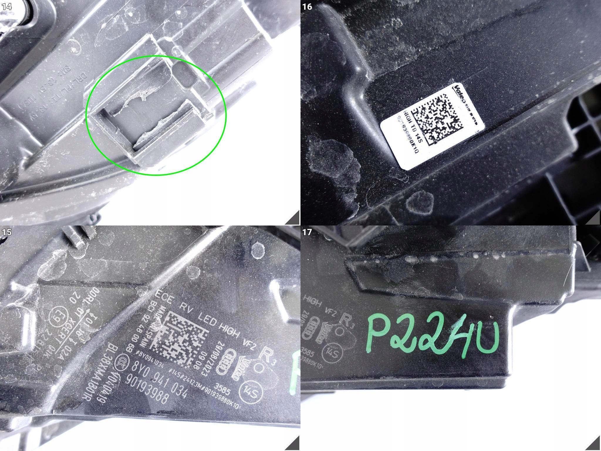 AUDI A3 S3 8Y0 20-23 LAMPA HIGH FULL LED PRAWA PRZÓD EUROPA *034* + MODUŁ AUDI A3 S3 8Y0 20-23 LAMPA HIGH FULL LED PRAWA PRZÓD EUROPA *034* + MODUŁ - obrazek 12