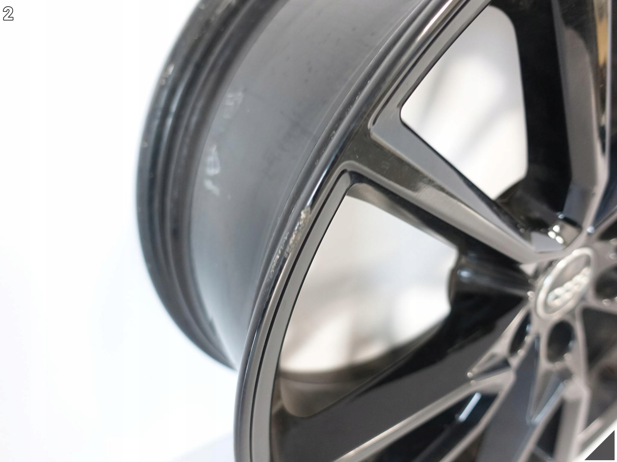 AUDI SQ5 Q5 II 80A FY S-LINE SPORT FELGA 8Jx20 ET39 5×112 (CZARNA / BLACK) AUDI SQ5 Q5 II 80A FY S-LINE SPORT FELGA 8Jx20 ET39 5x112 (CZARNA / BLACK) - obrazek 3