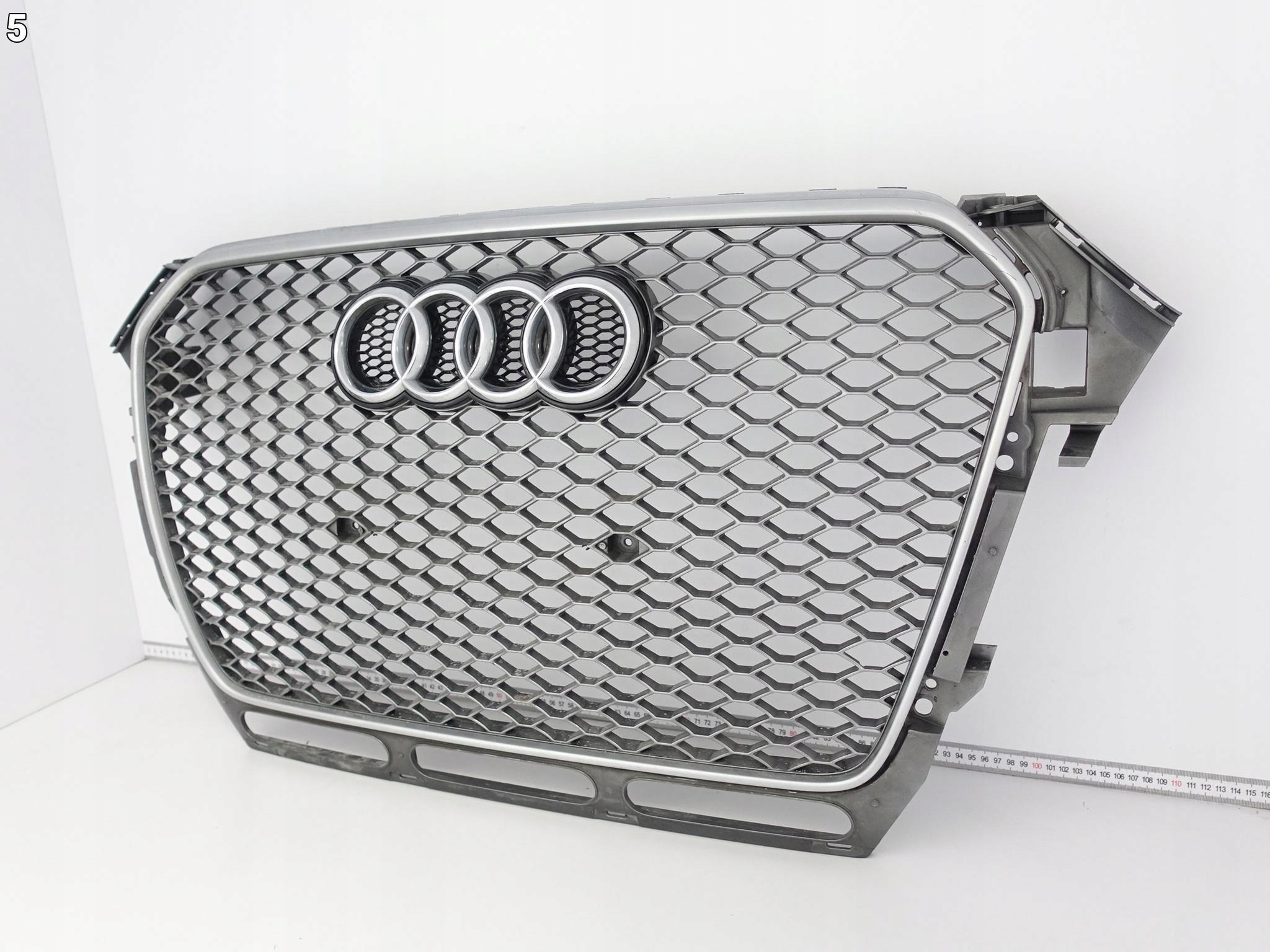 AUDI RS4 8K0 B8 LIFT 12-15 GRILL ATRAPA KRATKA W ZDERZAK AUDI RS4 8K0 B8 LIFT 12-15 GRILL ATRAPA KRATKA W ZDERZAK - obrazek 6
